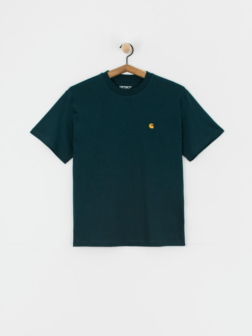 Тениска Carhartt WIP Chase Wmn (duck blue/gold)