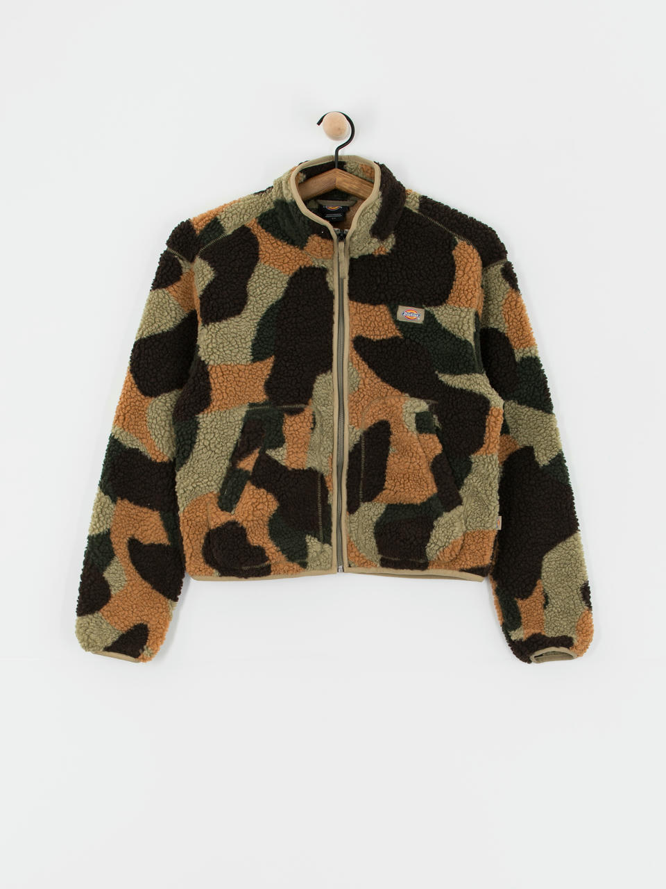 Дамски Поларени суитшърт Dickies Mount Hope Camo (imperial green)