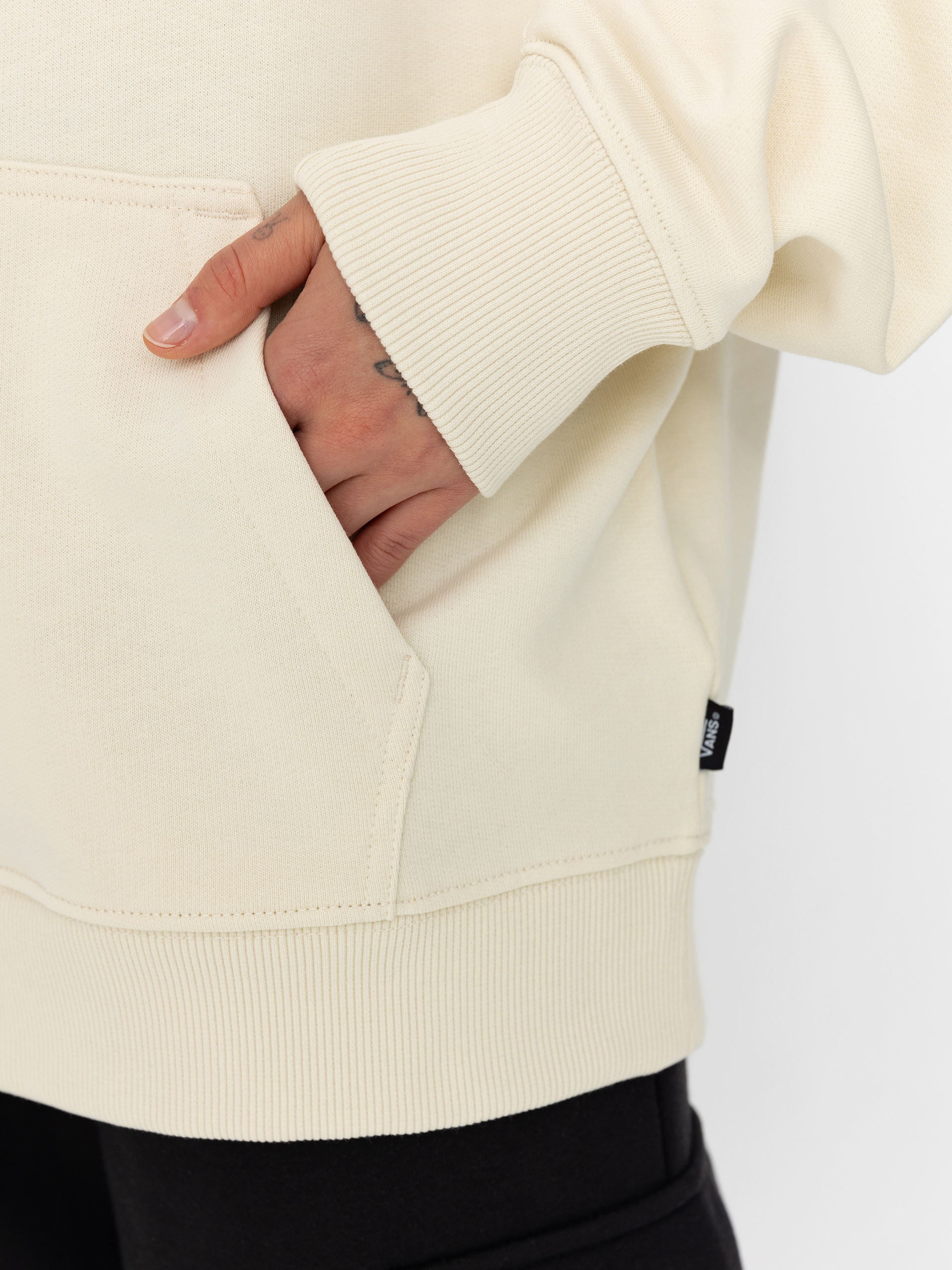 Суитшърт с качулка Vans Flying V HD Wmn (flying v turtledove)