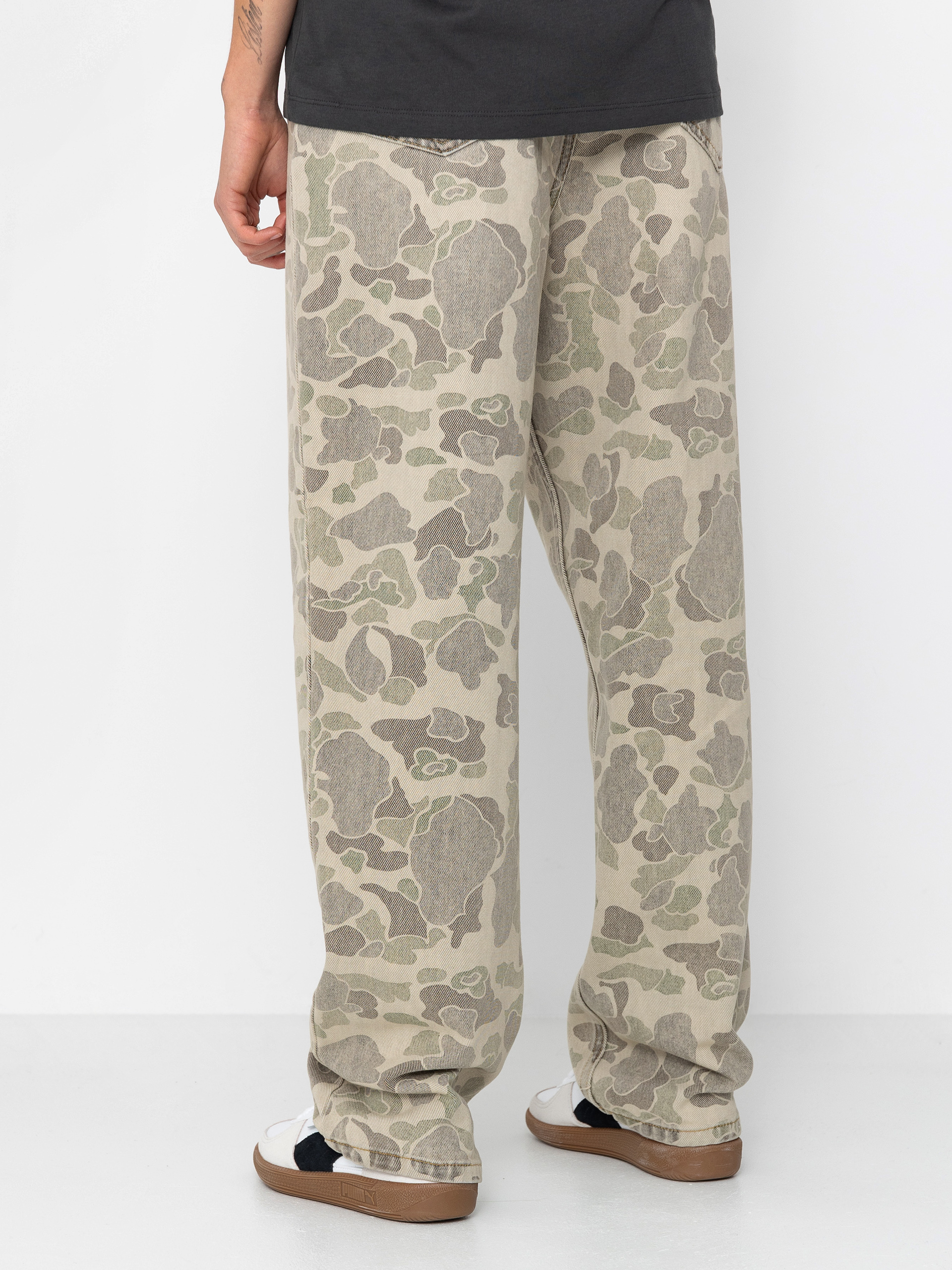 Панталони Carhartt WIP Duck Orell Wmn (camo duck/black)