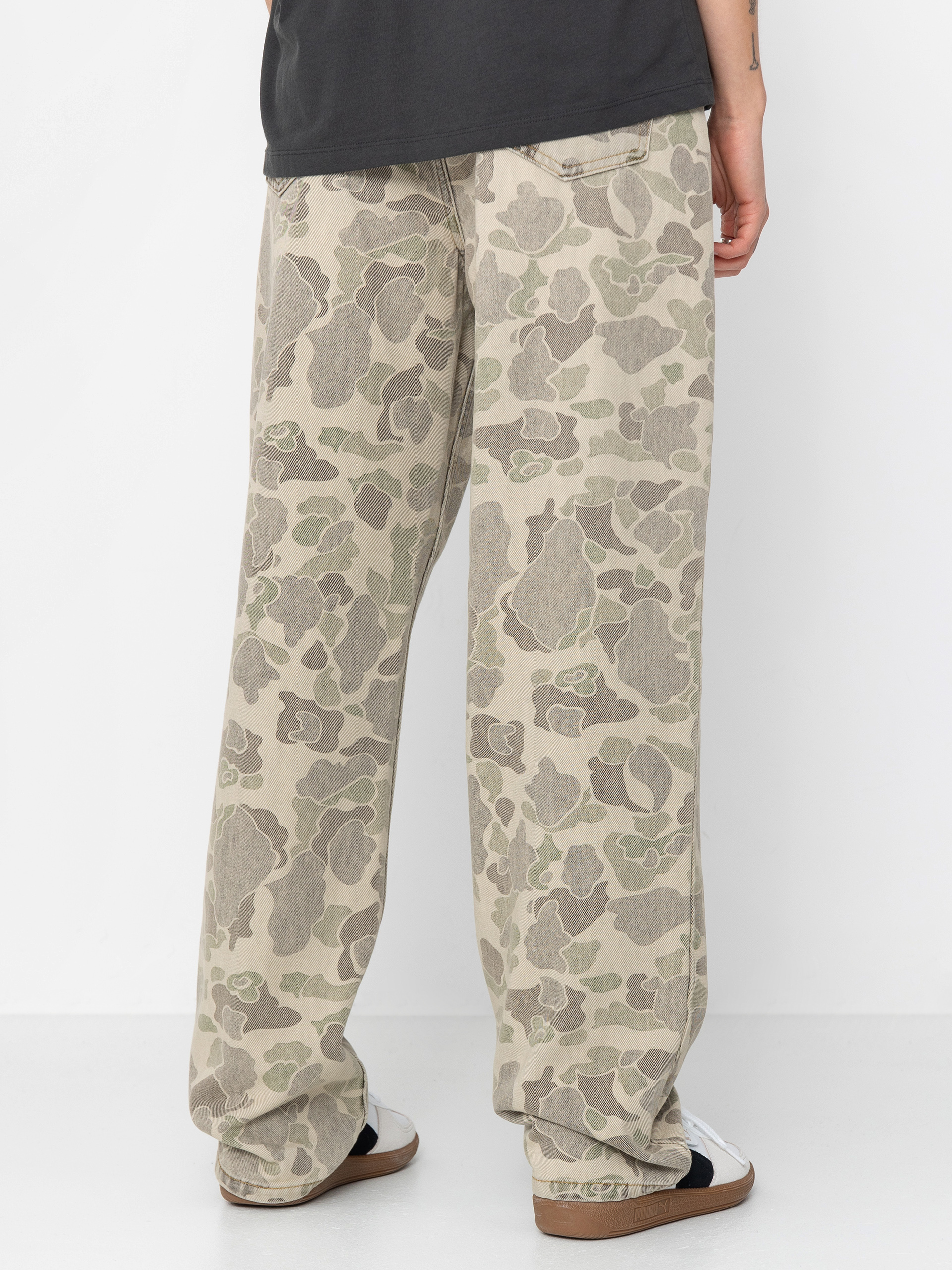 Панталони Carhartt WIP Duck Orell Wmn (camo duck/black)