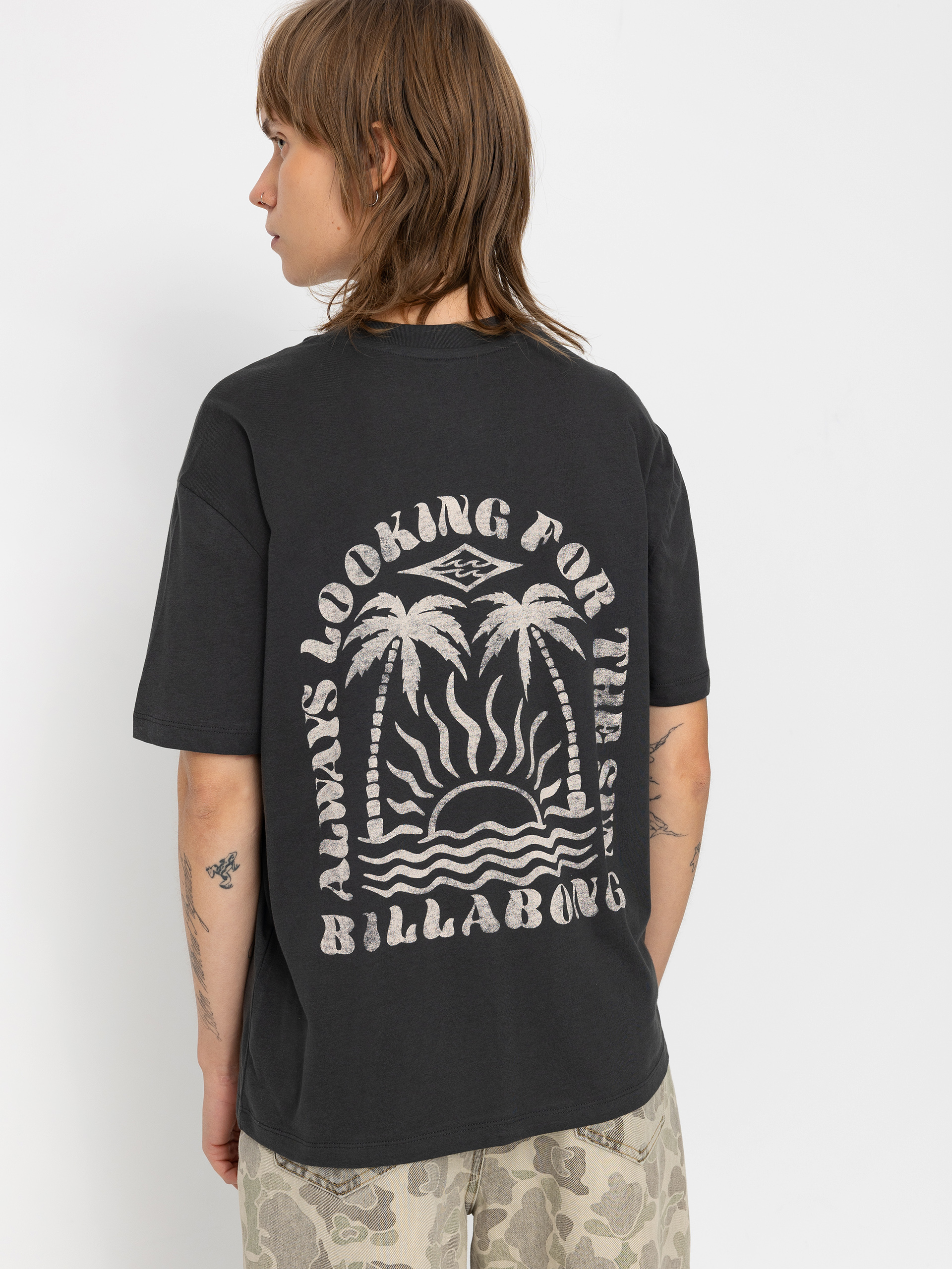 Тениска Billabong Always Looking Wmn (off black)