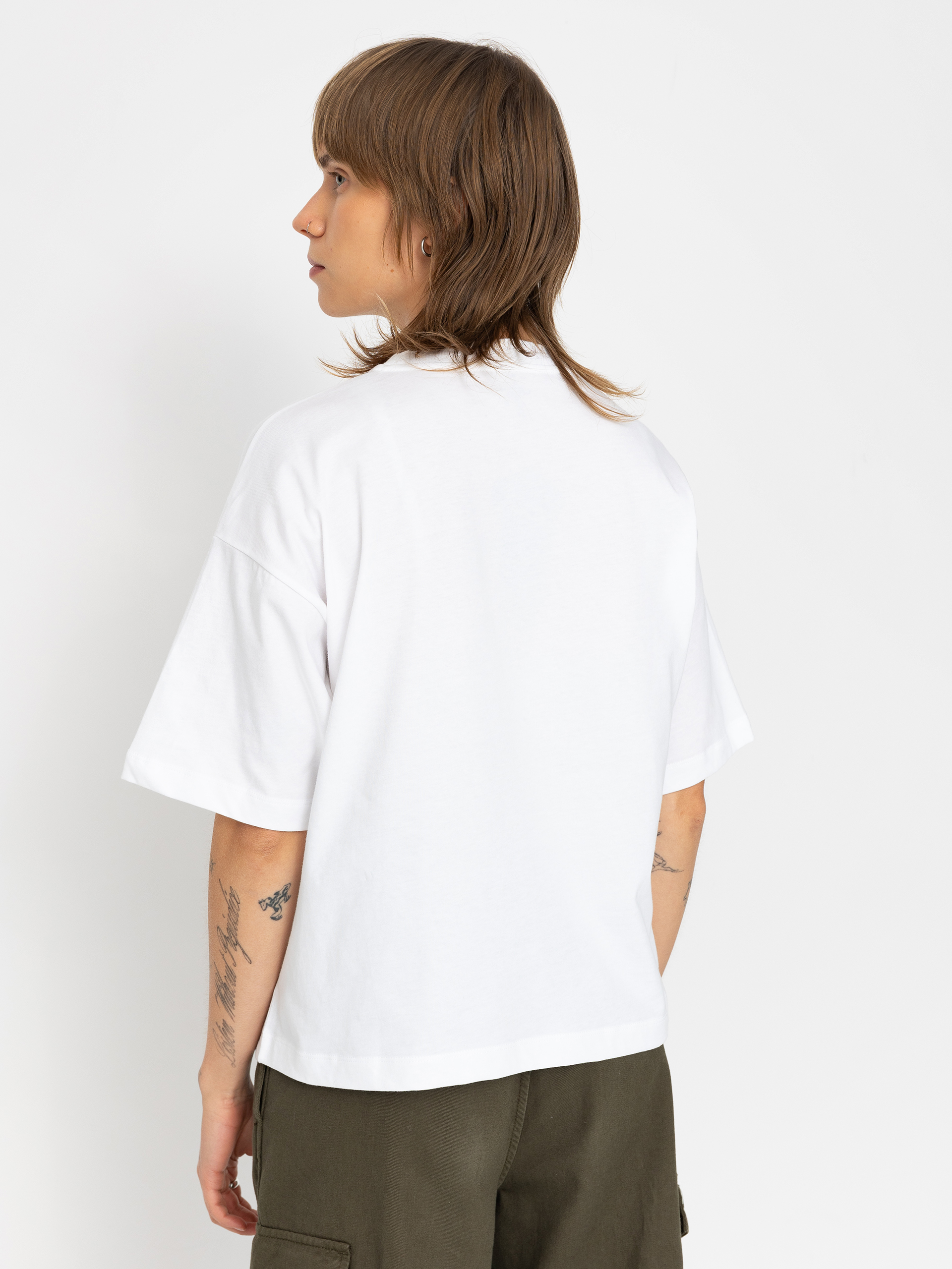 Тениска Carhartt WIP Chester Wmn (white)