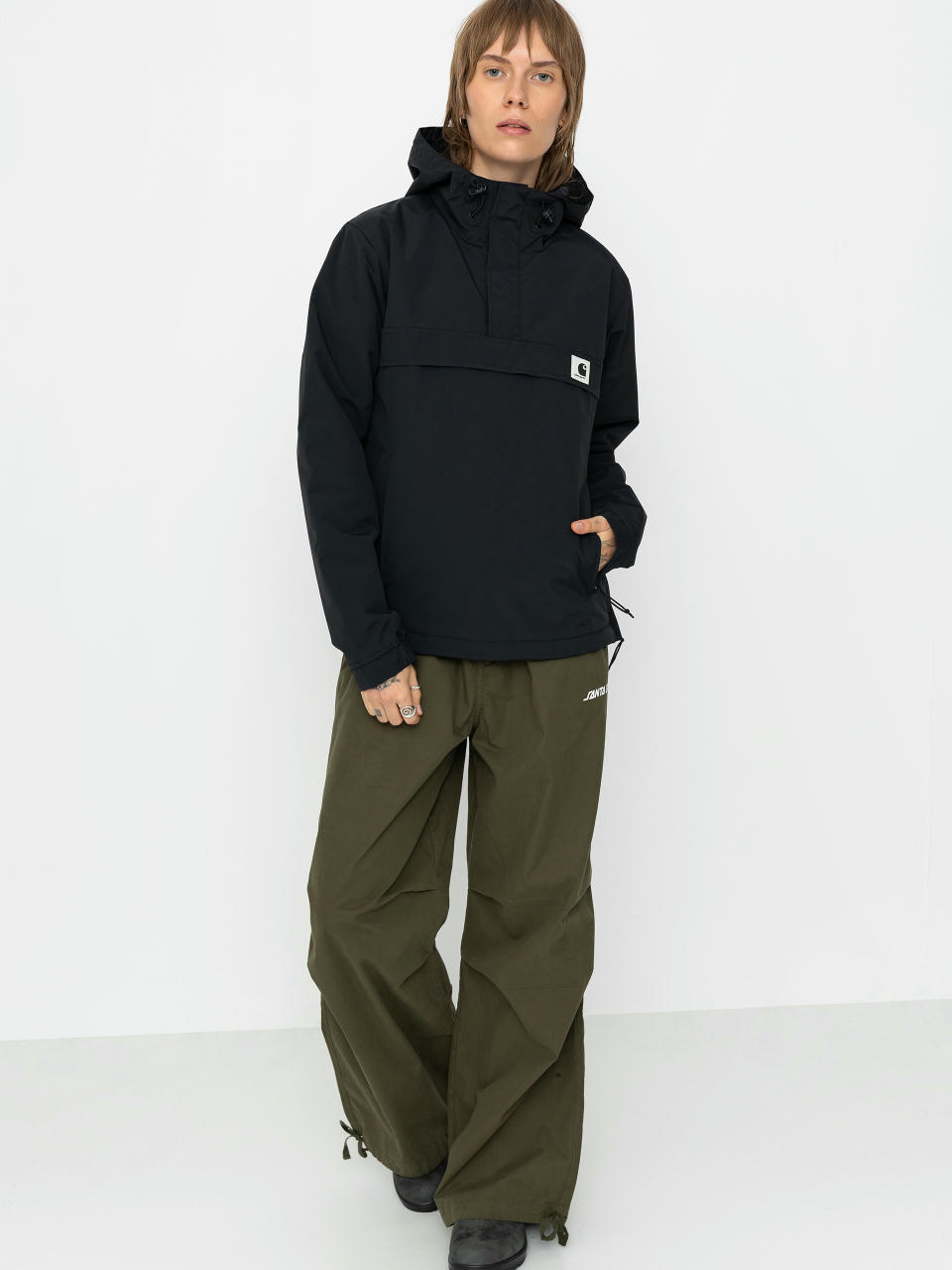 Яке Carhartt WIP Nimbus Pullover Wmn (black)