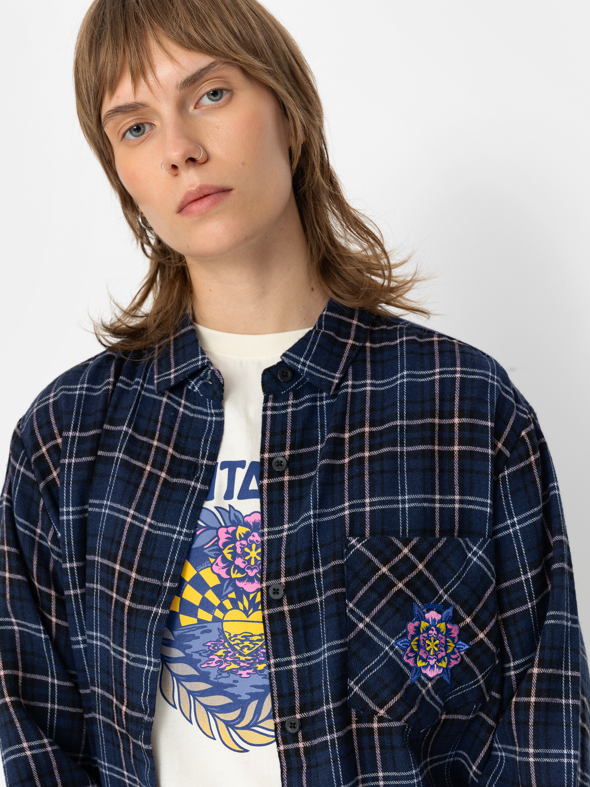 Пола Santa Cruz Portland Wmn (blue check)