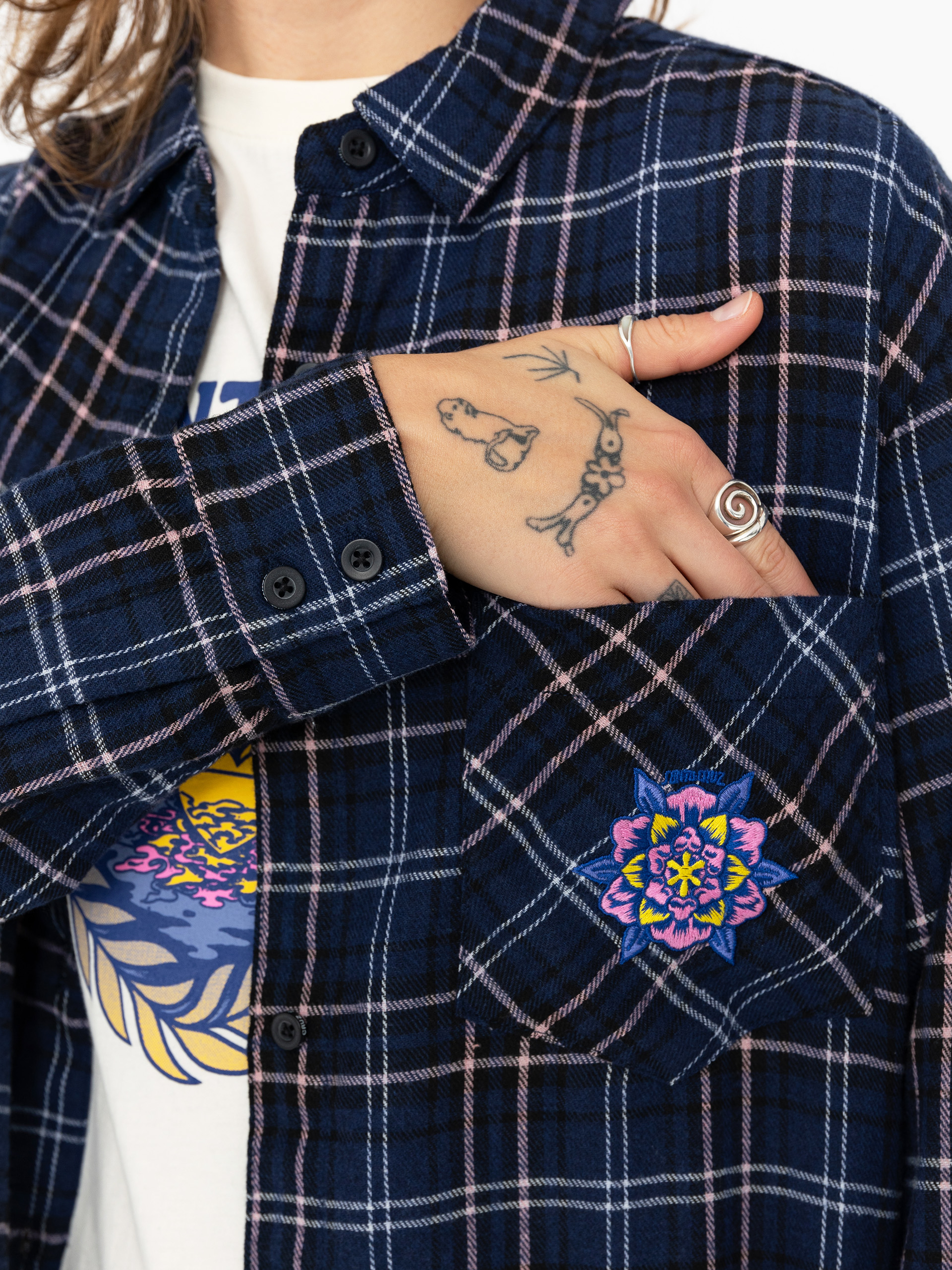 Пола Santa Cruz Portland Wmn (blue check)