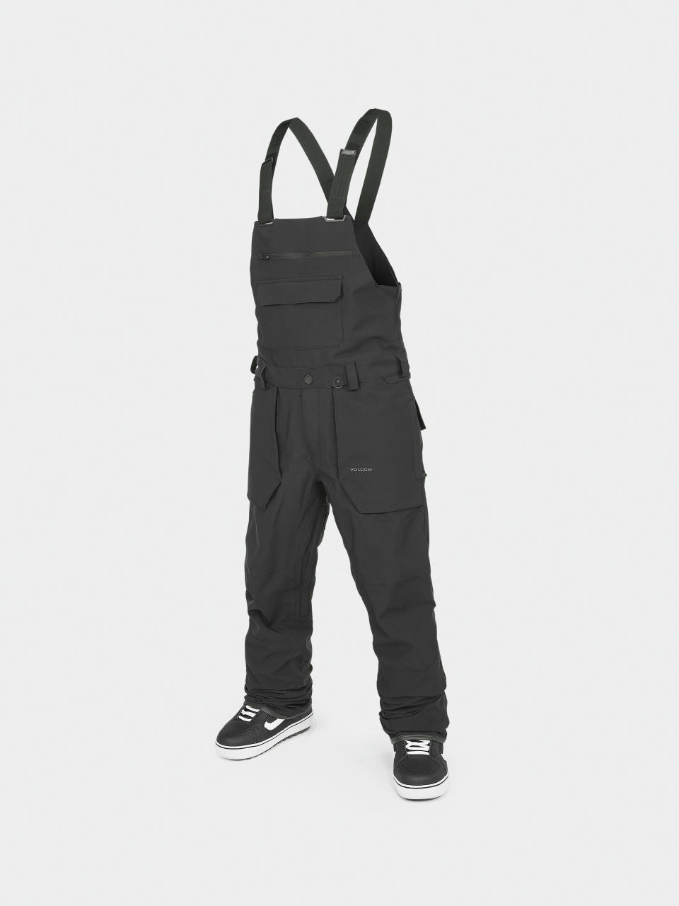 Мъжко Сноуборд панталони Volcom Roan Bib Overall (black)