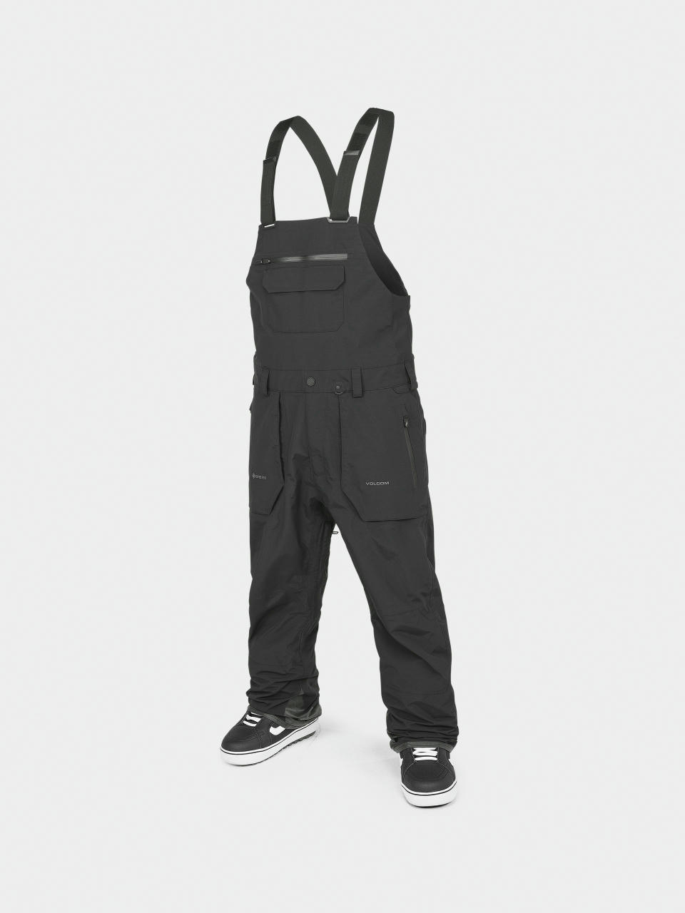 Мъжко Сноуборд панталони Volcom Rain Gore Tex Bib Overall (black)