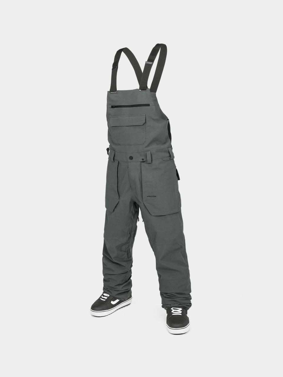 Мъжко Сноуборд панталони Volcom Roan Bib Overall (charcoal)