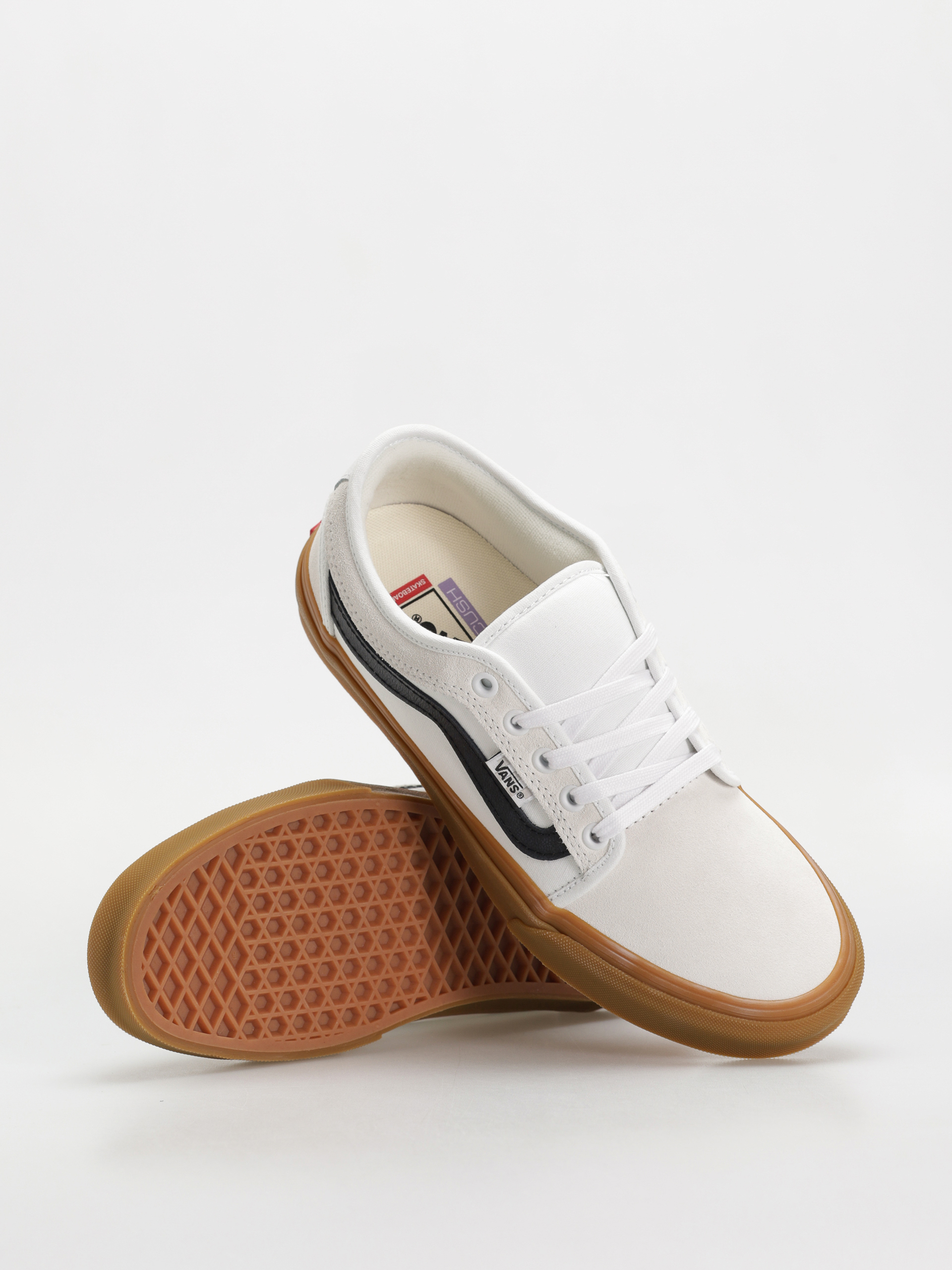 Обувки Vans Skate Chukka Low Sidestripe (white/black/gum)