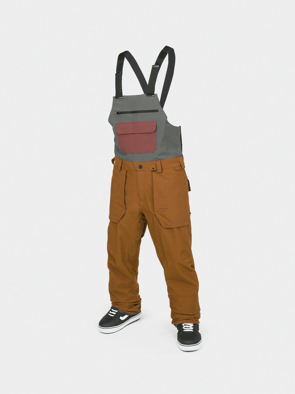 Сноуборд панталони Volcom Roan Bib Overall (caramel)