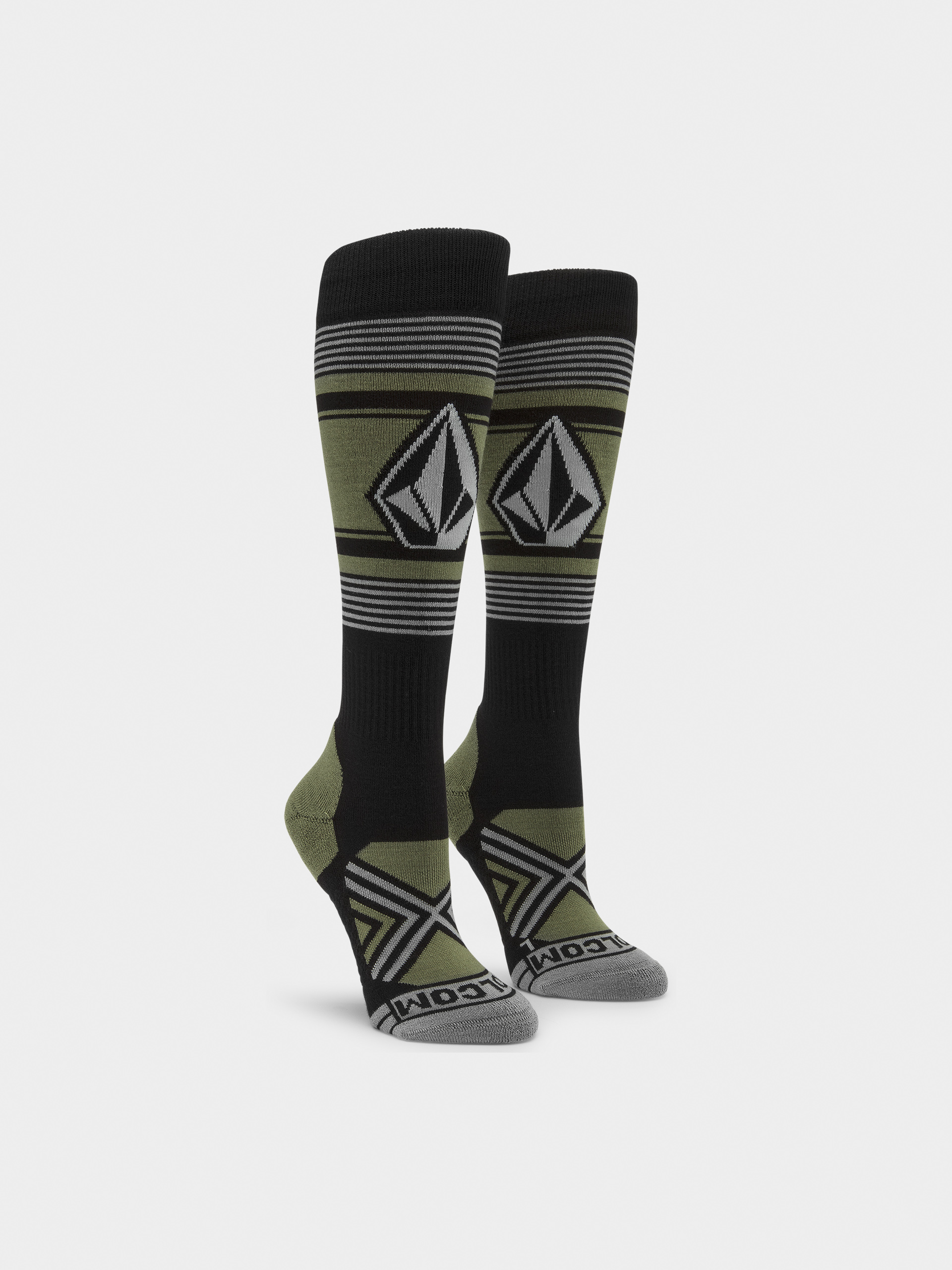 Чорапи Volcom Stone Lines Otc Wmn (lichen green)