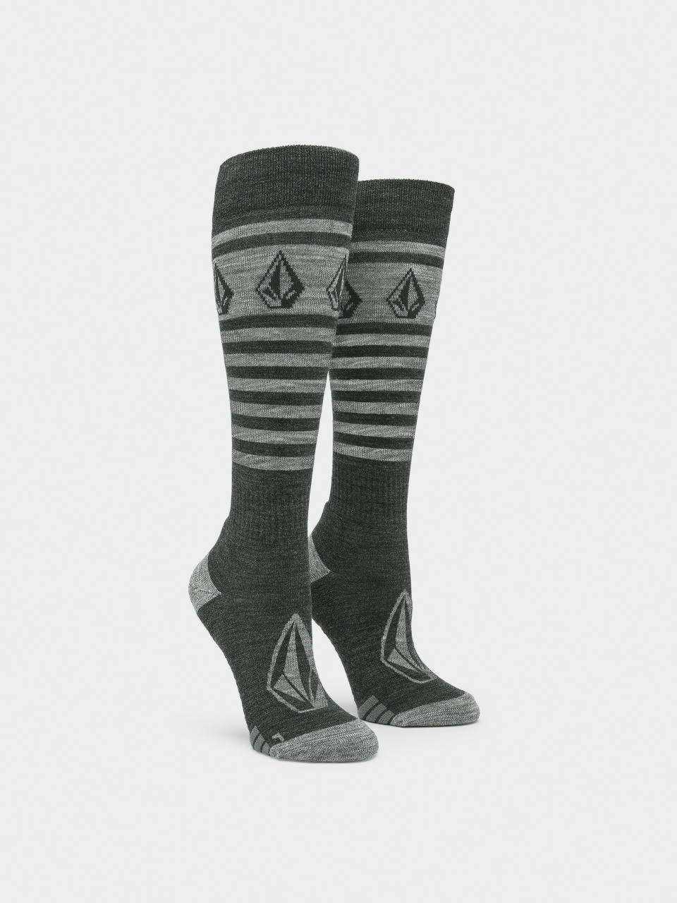 Чорапи Volcom Striker Wool Blend Otc Wmn (black)