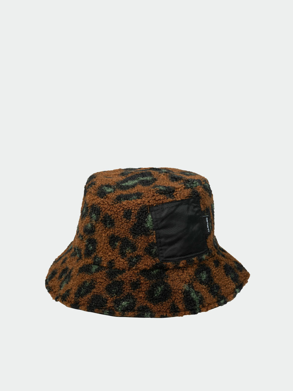 Шапка с периферия Carhartt WIP Orla Bucket (camo leo jacquard/tamarind/black)