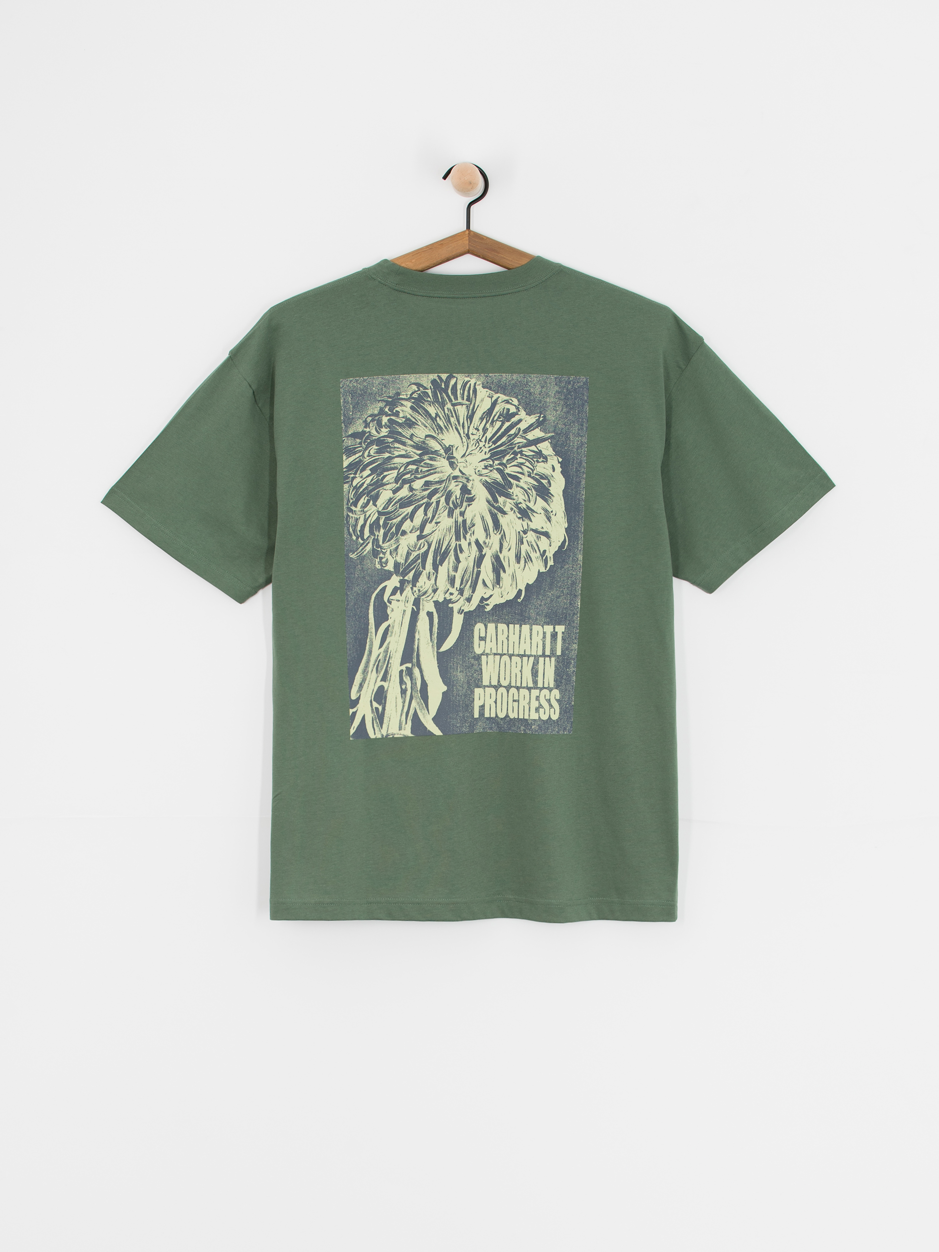 Тениска Carhartt WIP Chrysanthemum (duck green)