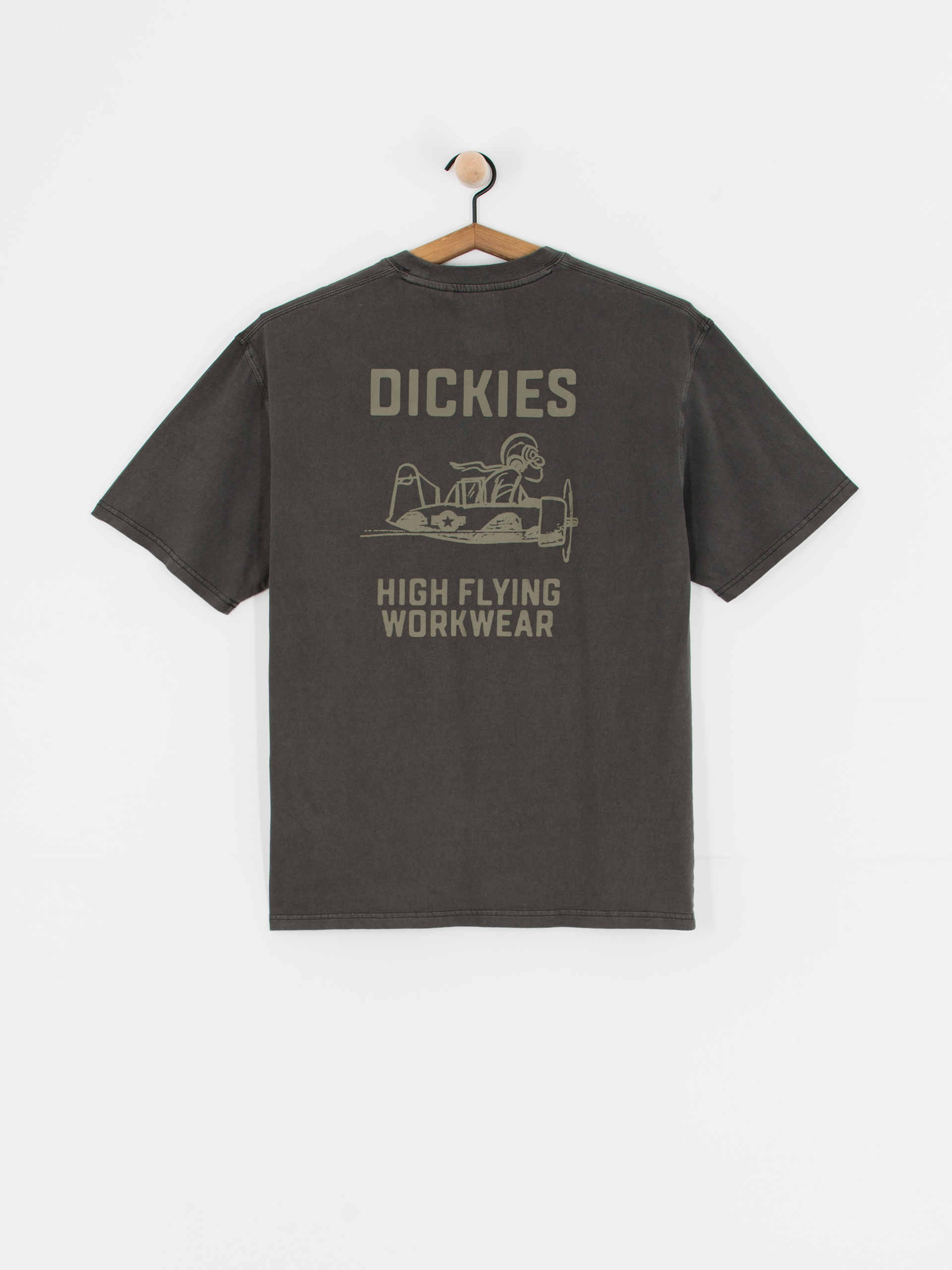 Тениска Dickies High Flying Workwear (black)