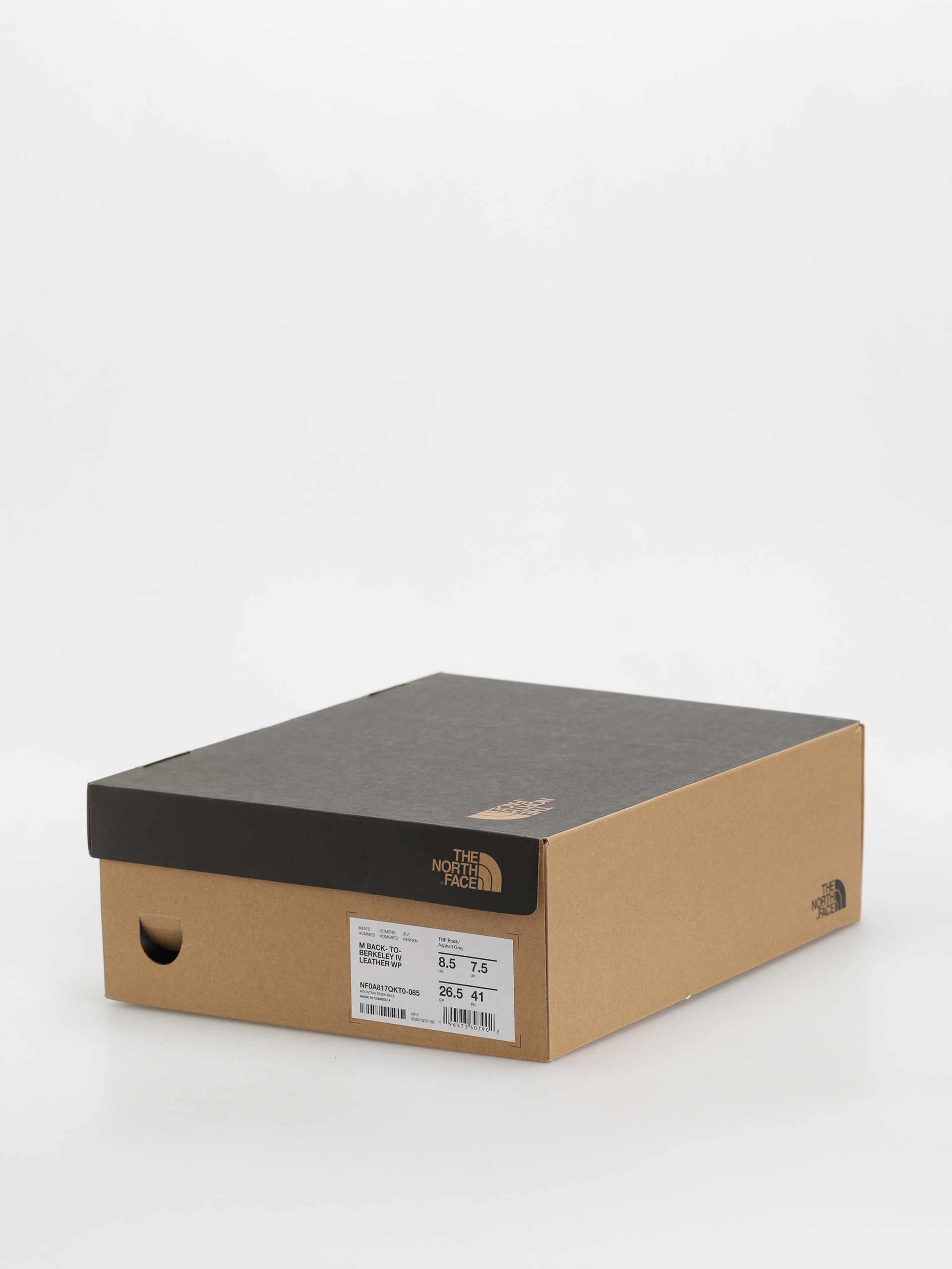 Обувки The North Face Back To Berkeley Iv Leather Wp (tnf black/asphalt grey)