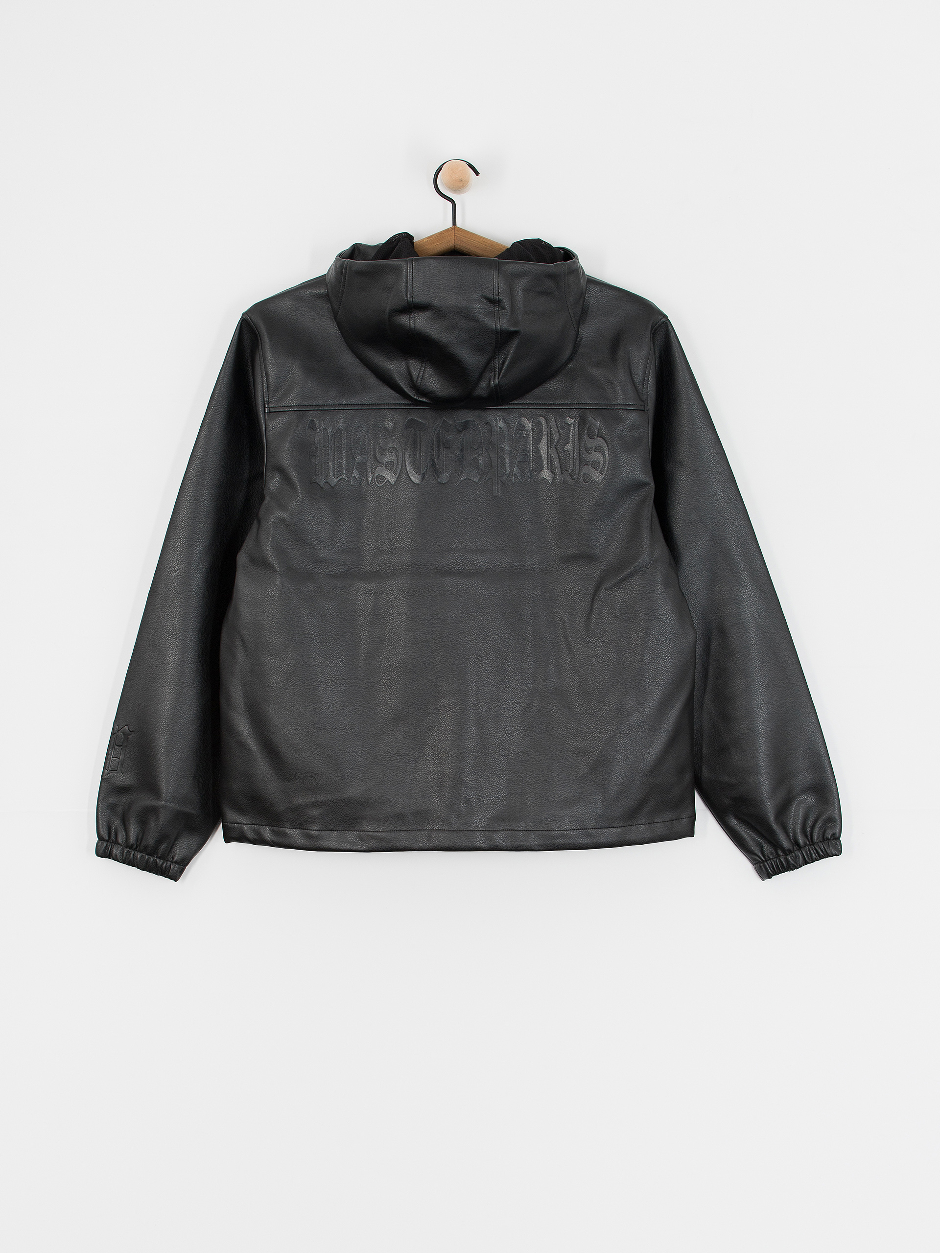 Яке Wasted Paris Kingdom Faux Leather Windbreaker (black)