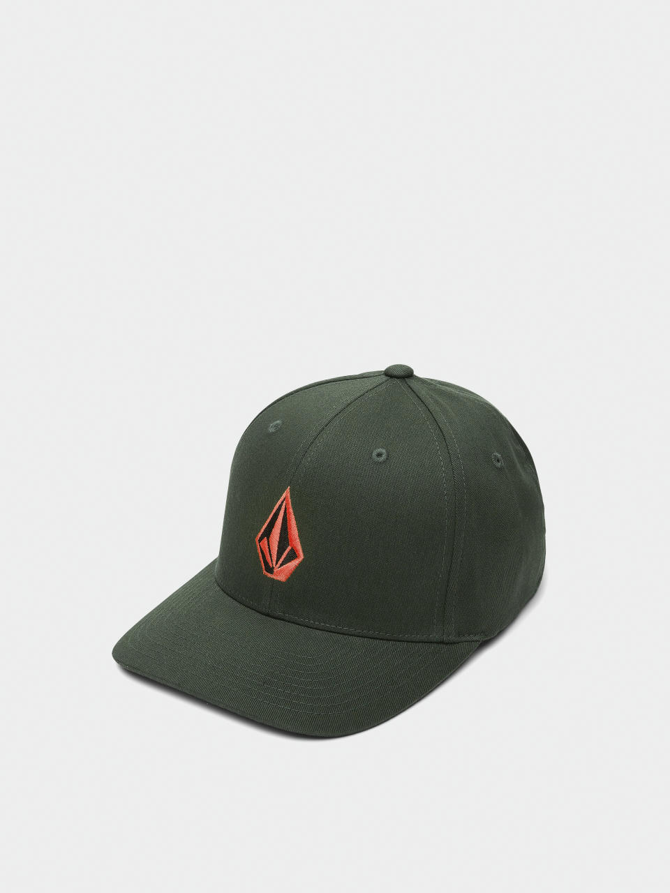 Шапка с козирка Volcom Full Stone Flexfit (dark forest)