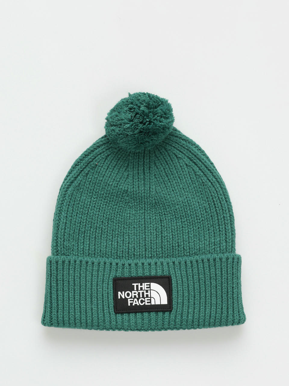 Шапка The North Face Tnf Logo Box Pom (evergreen)