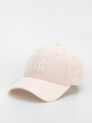 Шапка с козирка New Era Cosy 9Forty New York Yankees Wmn (pink/white)