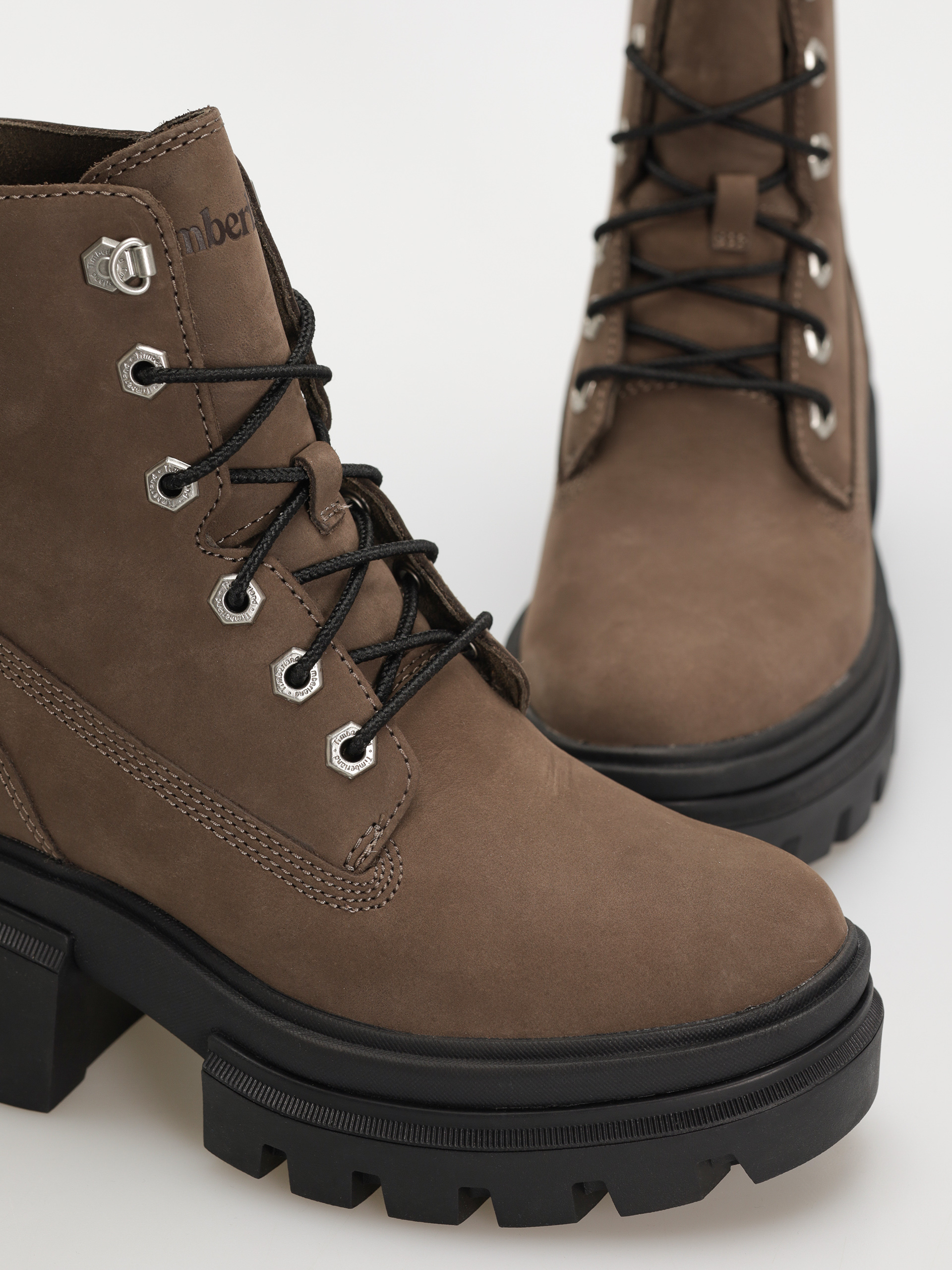 Зимни обувки Timberland Everleigh Mid Lace Up Wmn (medium brown nubuck)