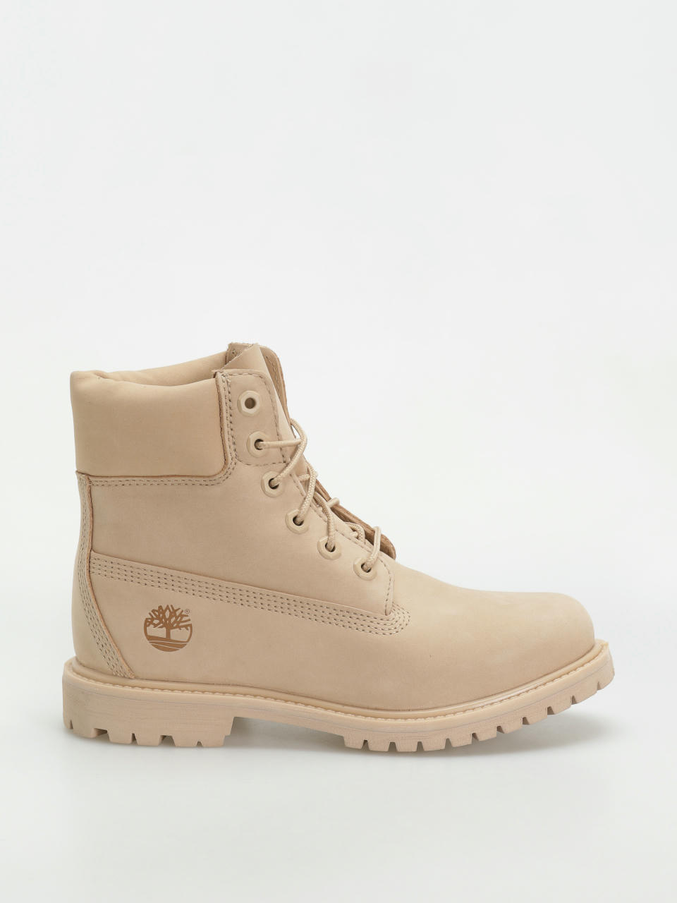 Зимни обувки Timberland Premium 6 Inch Lace Up Waterproof Wmn (light beige nubuck)