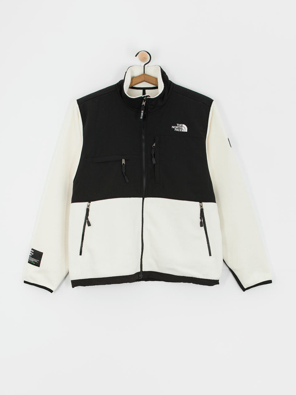 Яке The North Face Retro Denali (white dune/tnf black tn)