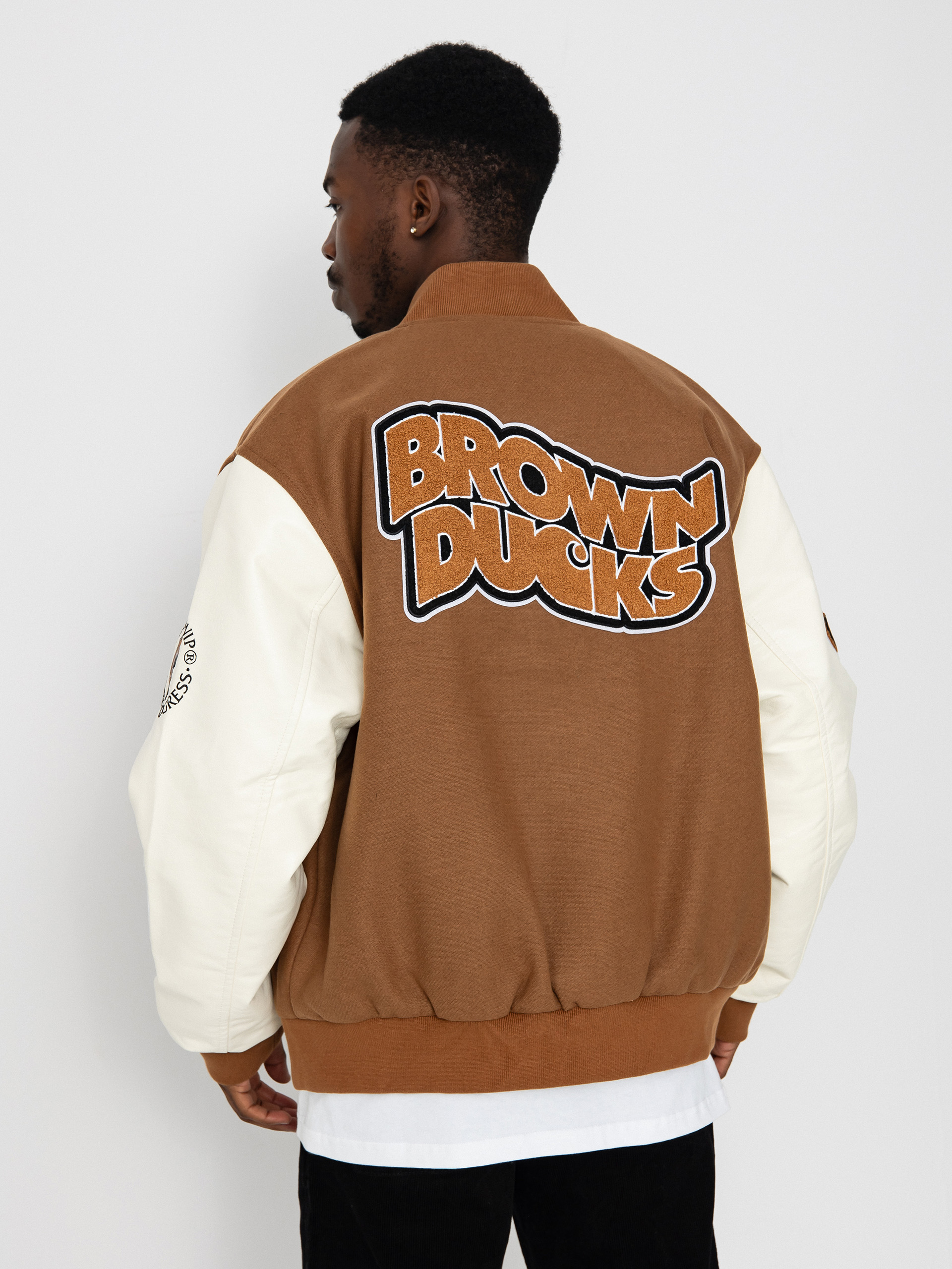 Яке Carhartt WIP Brown Ducks Bomber (hamilton brown/wax)