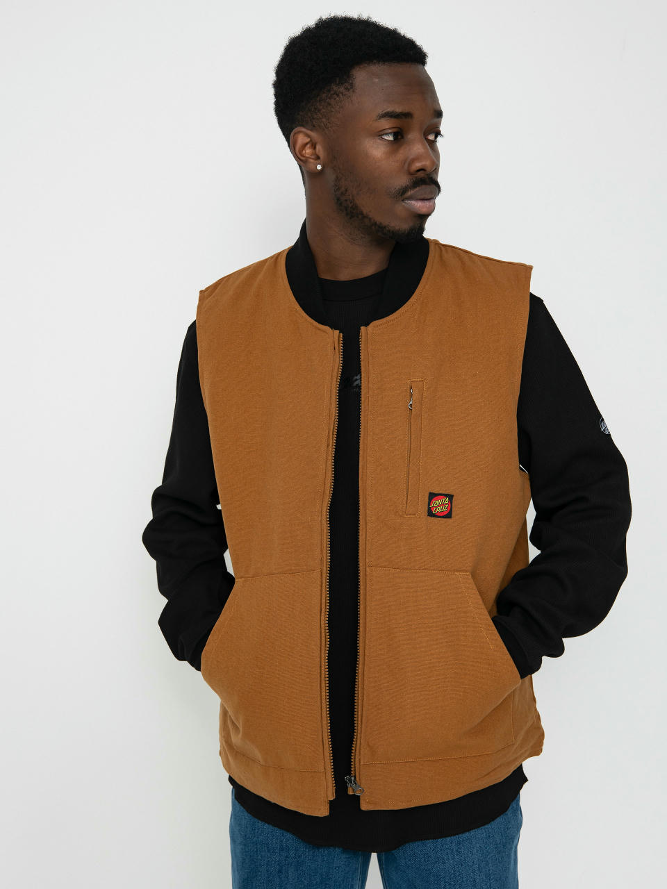 Яке Santa Cruz Classic Label Vest (biscuit)