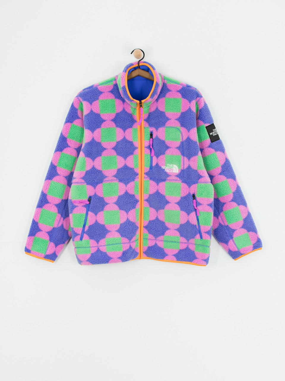 Яке The North Face X Yinka Ilori Reversible Fleece (solar blue lets blossom)