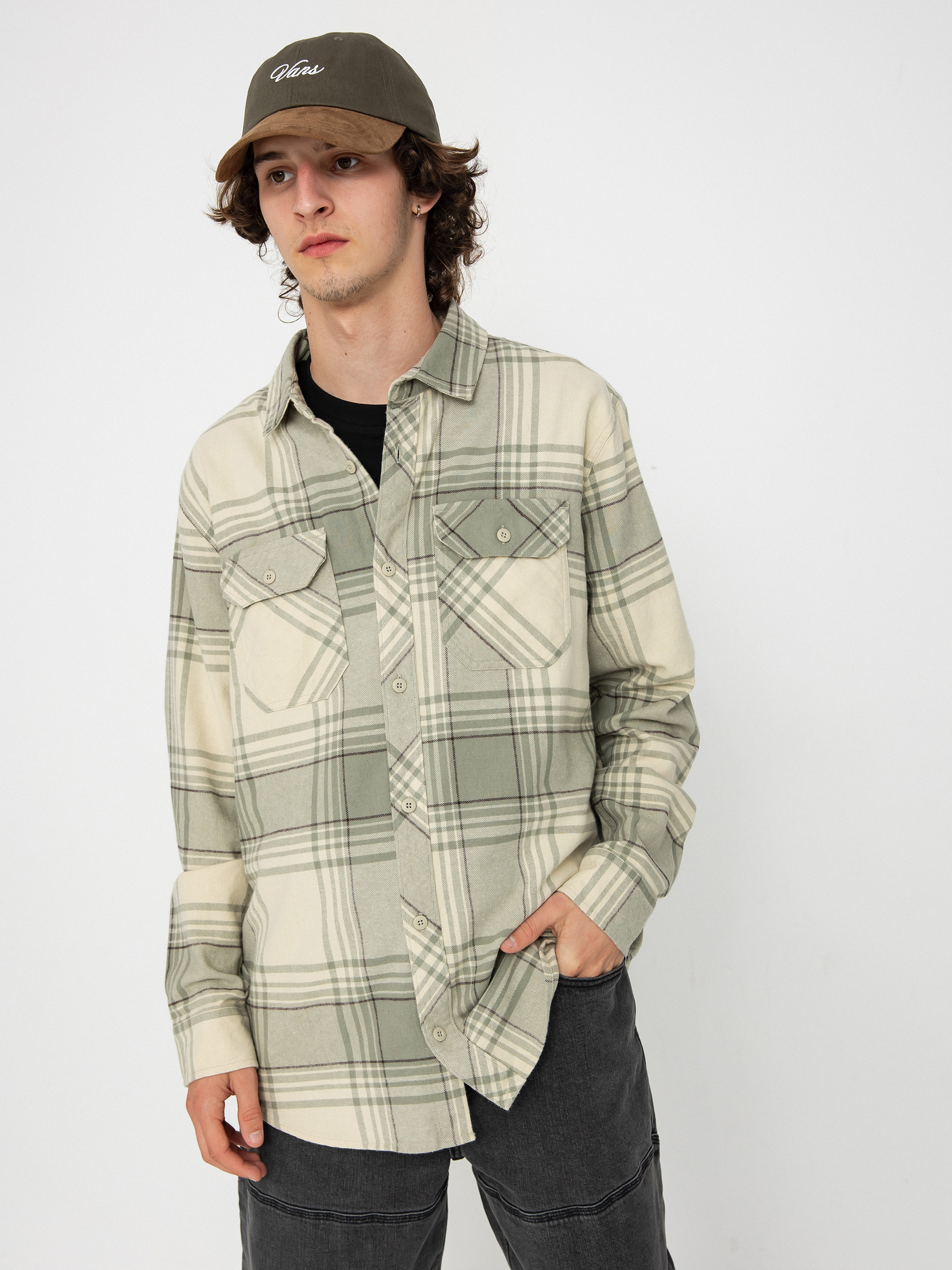 Риза Fox Traildust Flannel (cream)