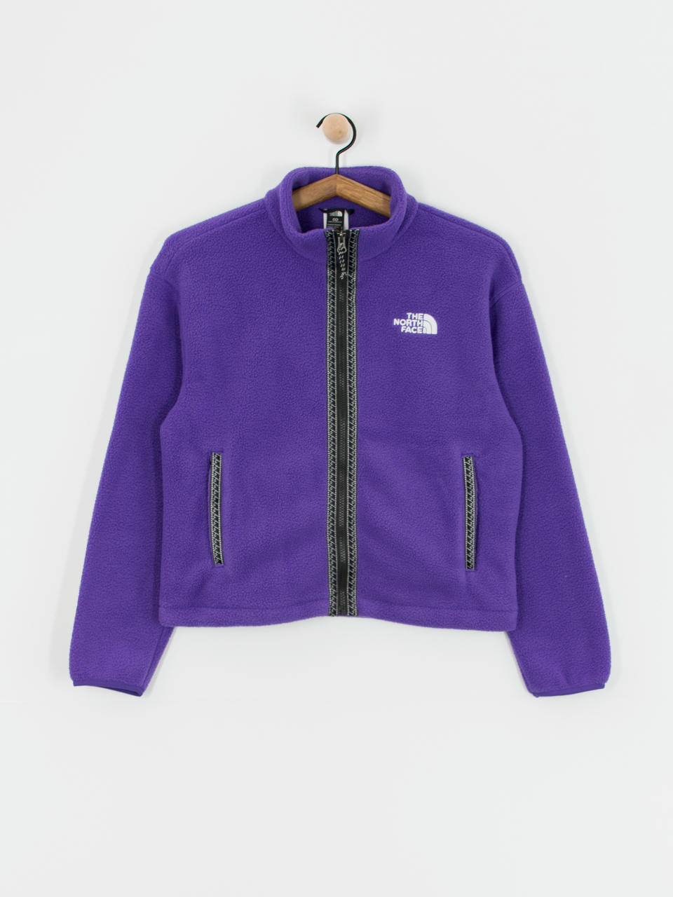 Дамски Поларени суитшърт The North Face Tnf Fleeski FZ (peak purple)