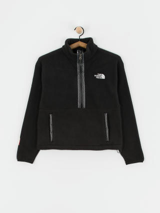 Поларени суитшърт The North Face Tnf Fleeski 1/4 Zip Wmn (tnf black)