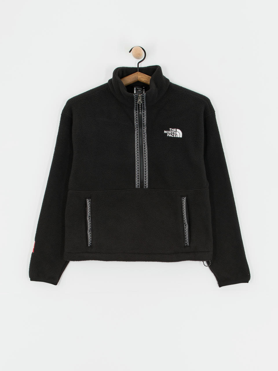 Дамски Поларени суитшърт The North Face Tnf Fleeski 1/4 Zip (tnf black)