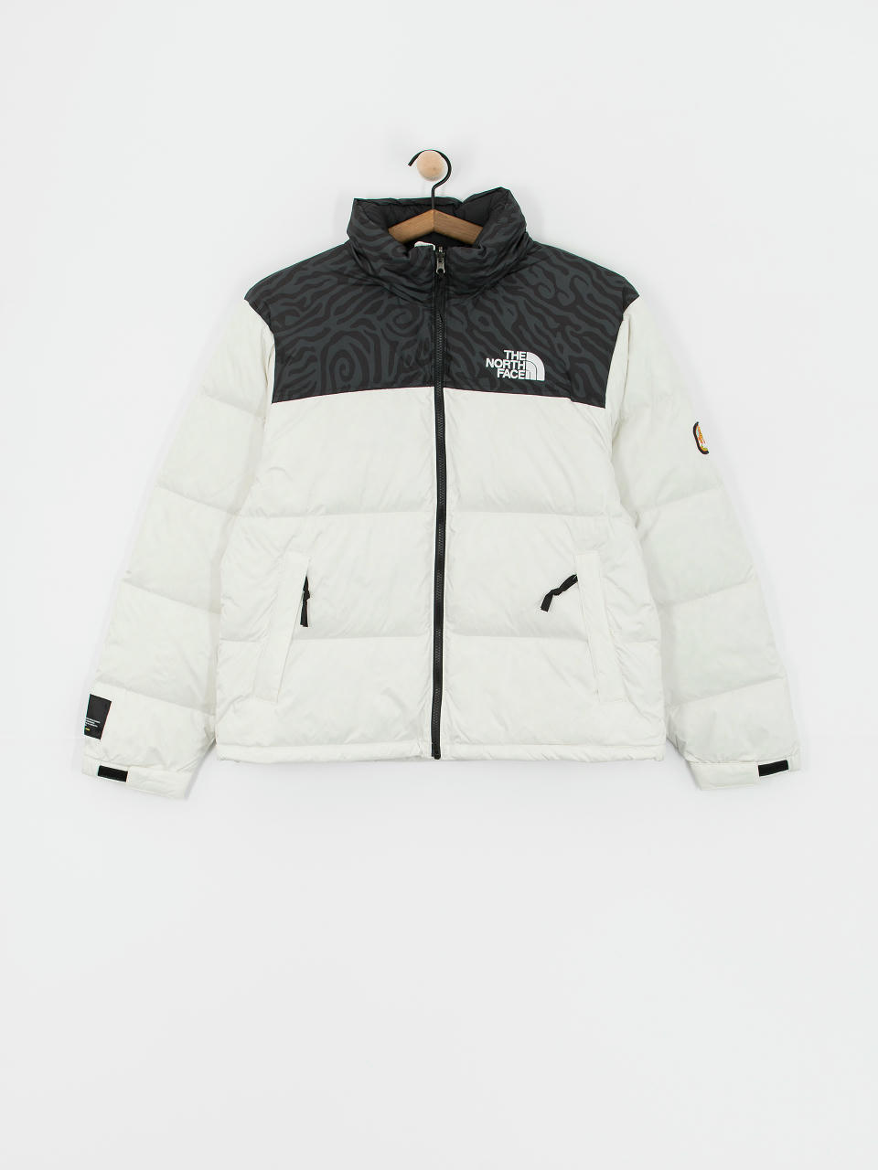 Яке The North Face 1996 Retro Nuptse (white dune/tnf black tn)