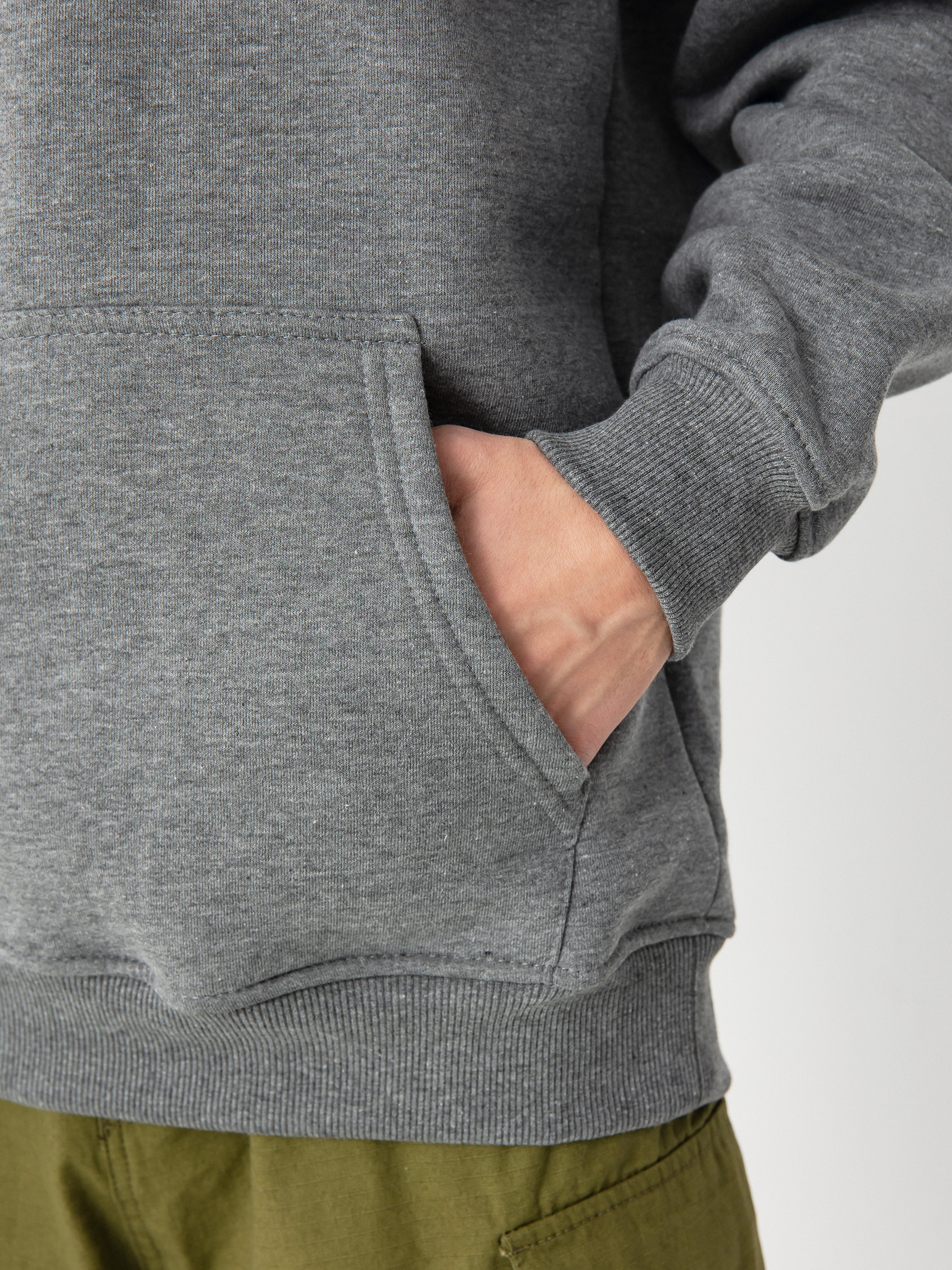 Суитшърт с качулка Nervous Alive HD (grey)