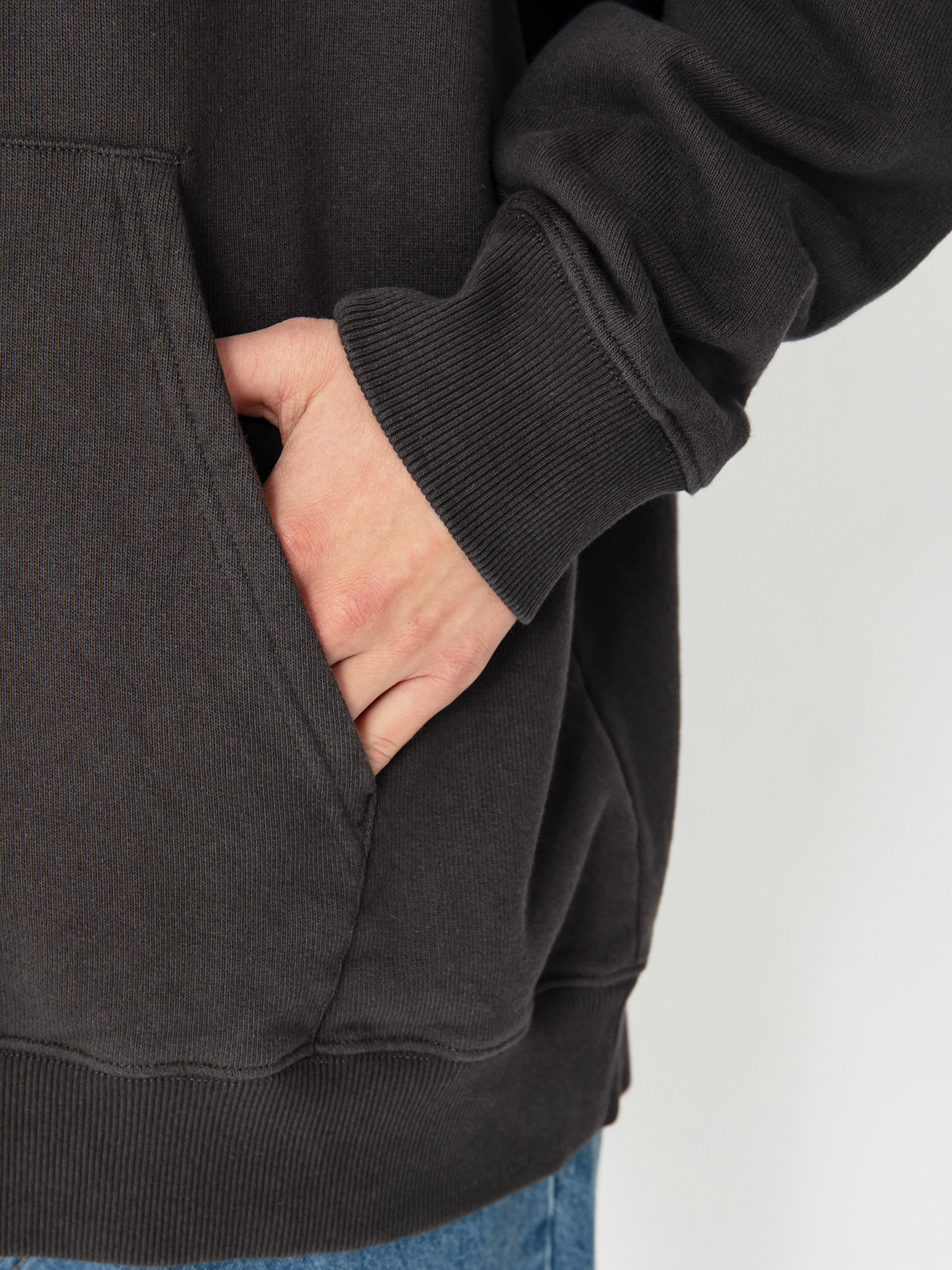 Суитшърт с качулка Deus Ex Machina Angel Energy HD (anthracite)