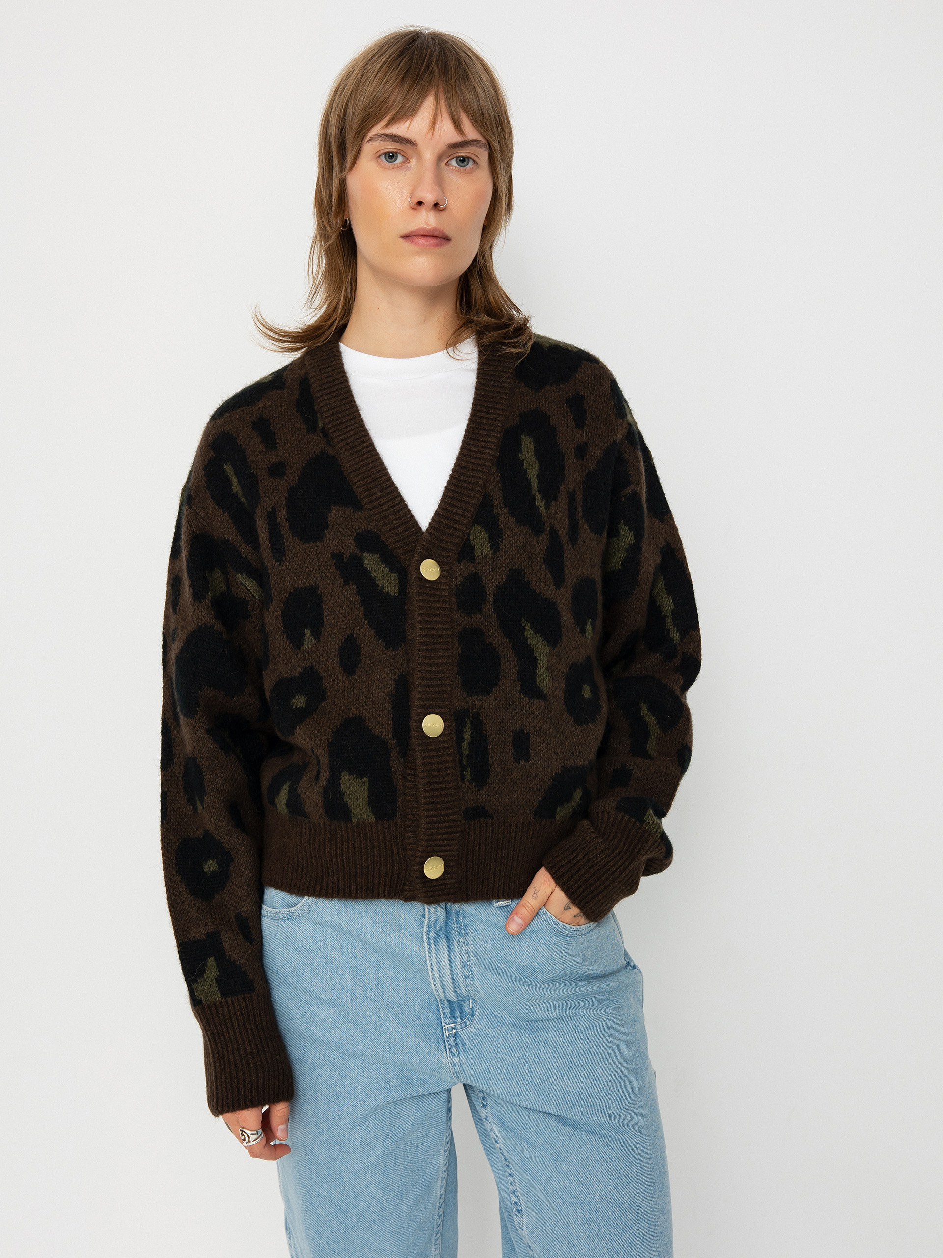 Пуловер Carhartt WIP Merton Cardigan Wmn