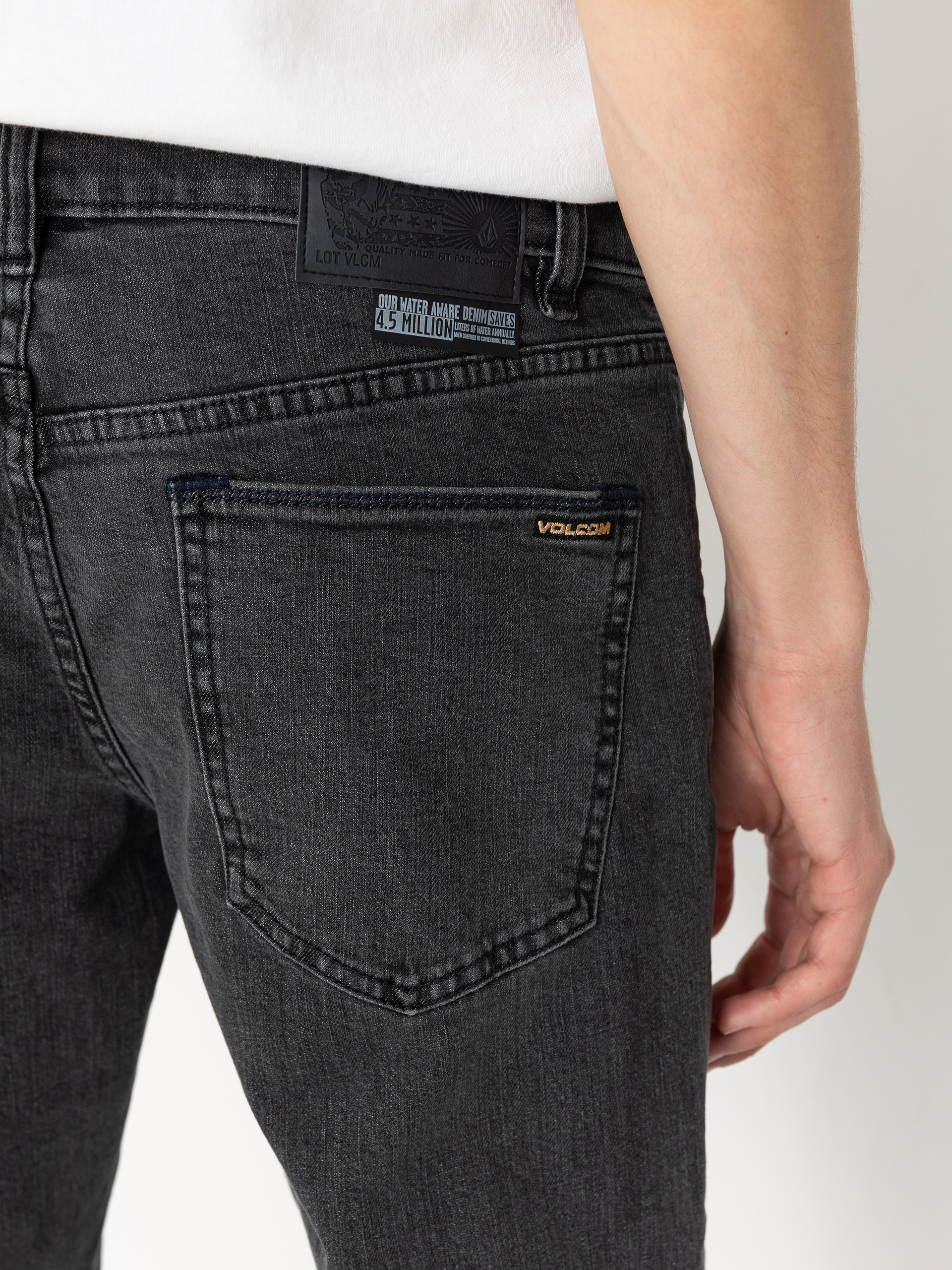 Панталони Volcom Vorta Denim (neutral grey)