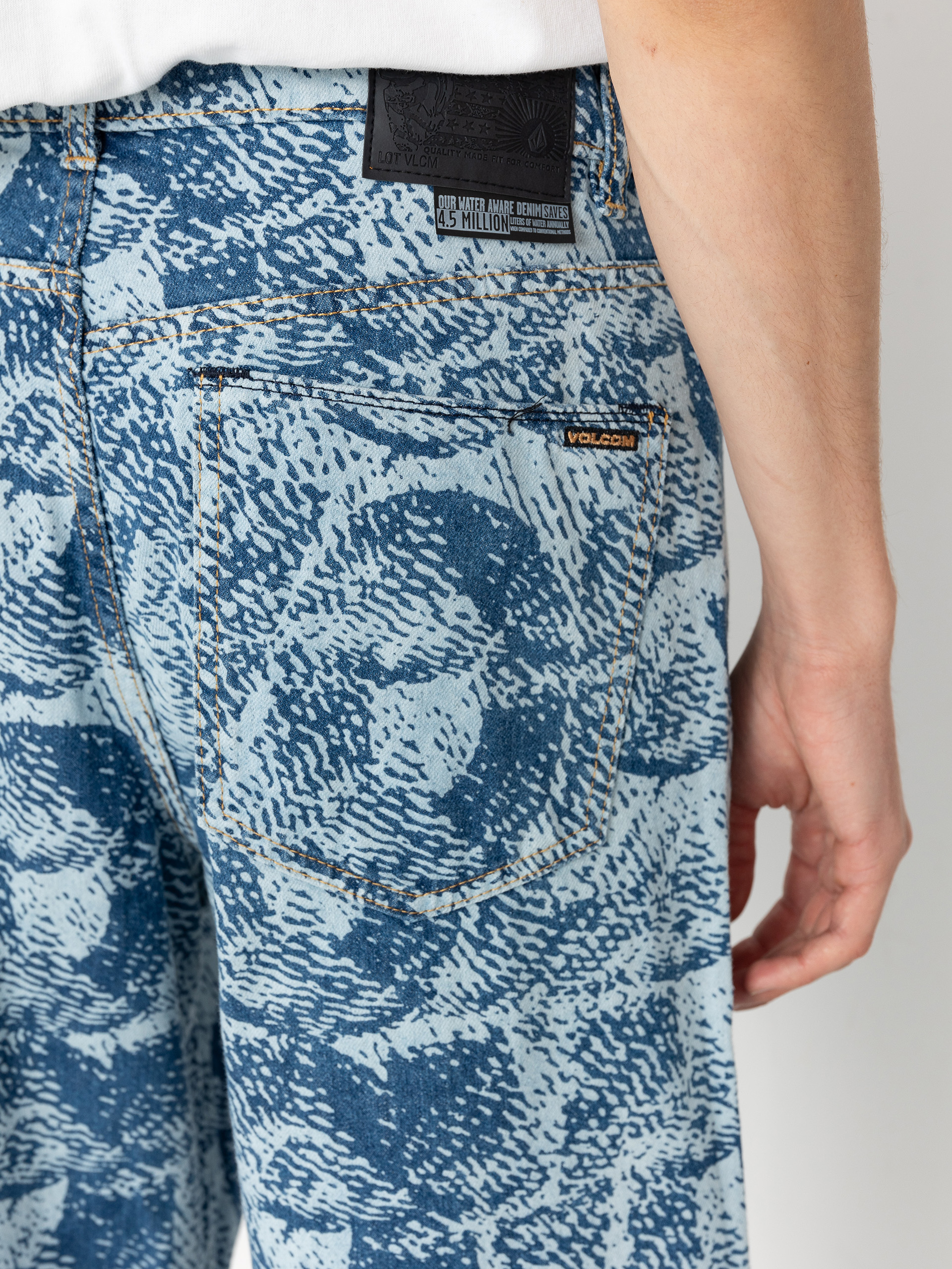 Панталони Volcom Fergadelic Denim (road sky)