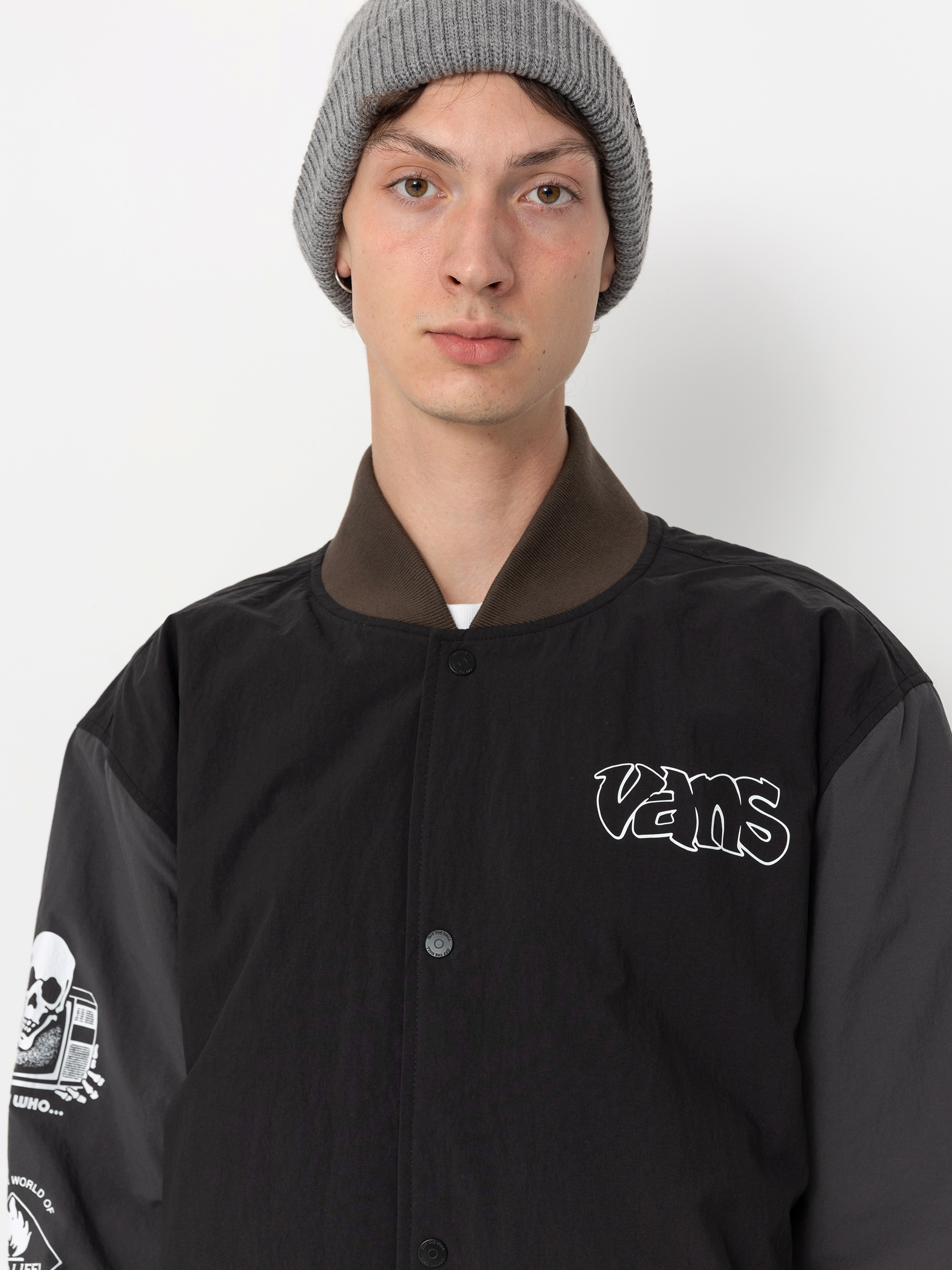 Яке Vans Crazy Eddy Baseball (black/asphalt)