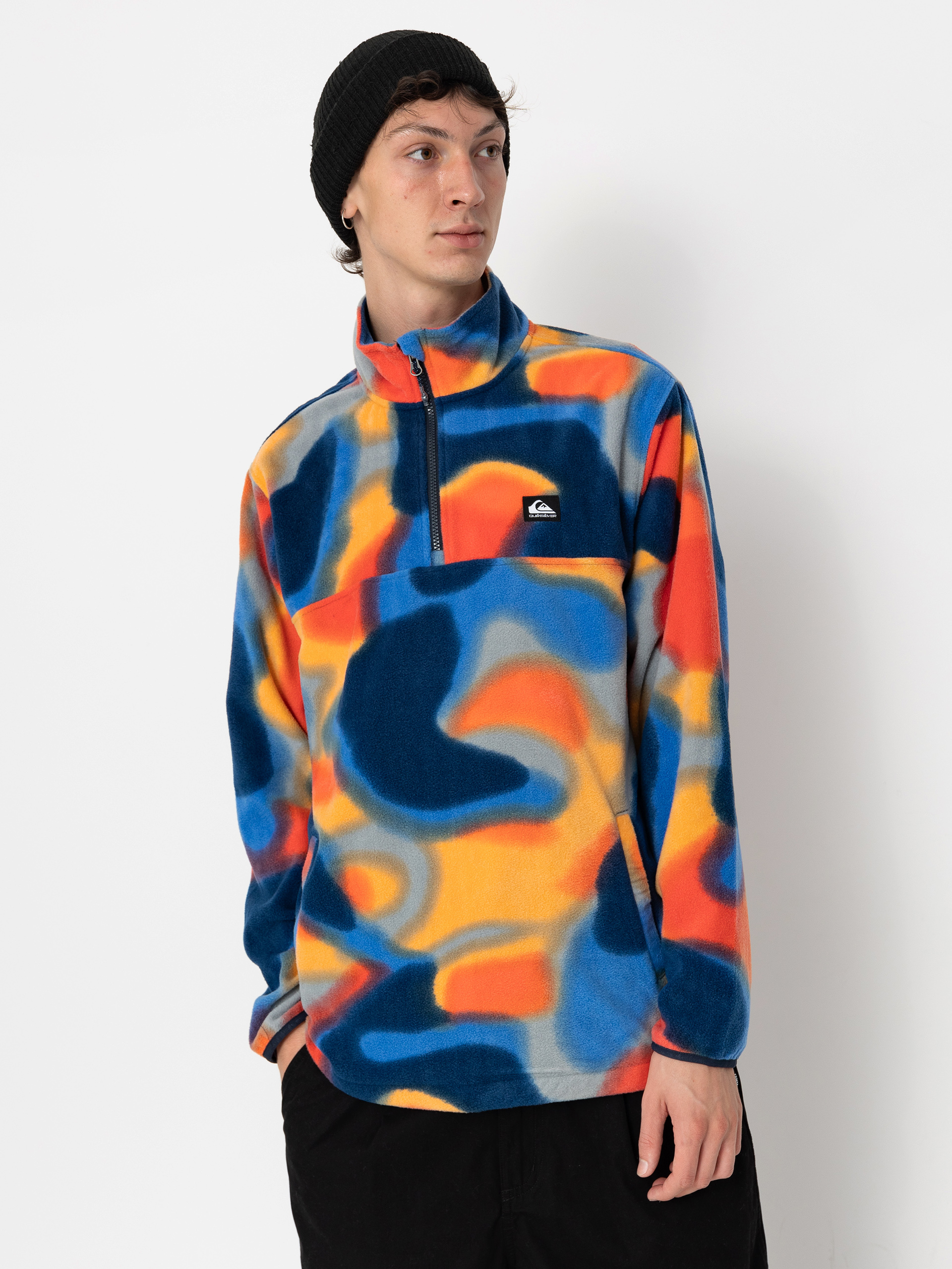 Поларени суитшърт Quiksilver Surf Days 1/2 Zip (surf days spray camo)