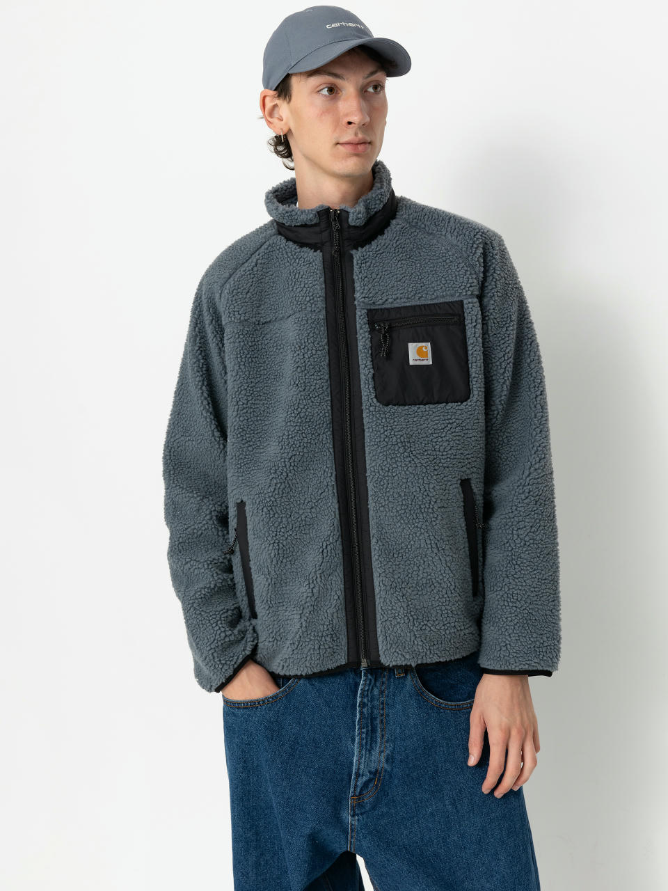 Яке Carhartt WIP Prentis Liner (dove grey/black)