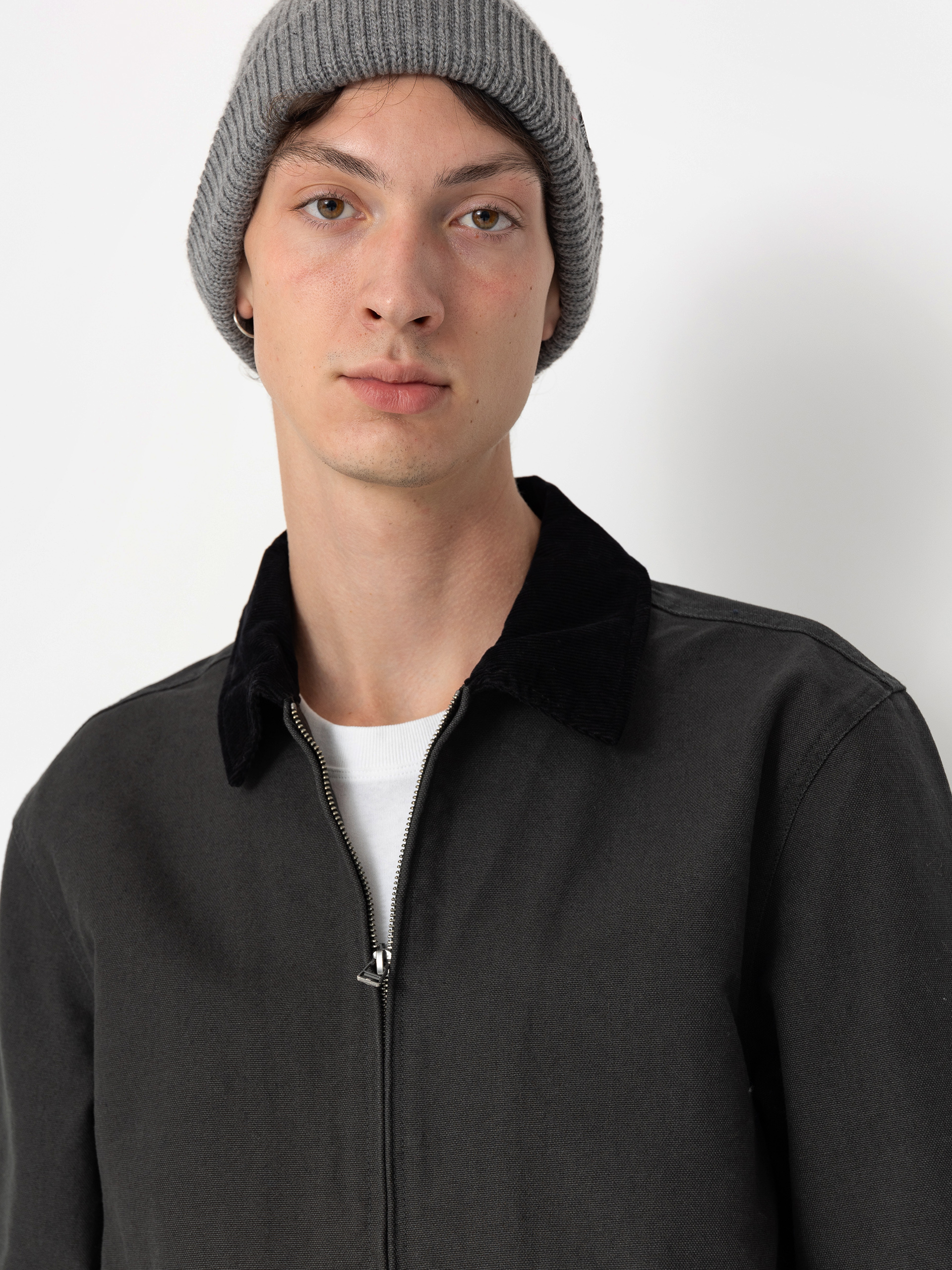 Яке Brixton Mechanic Garage Zip (washed black)