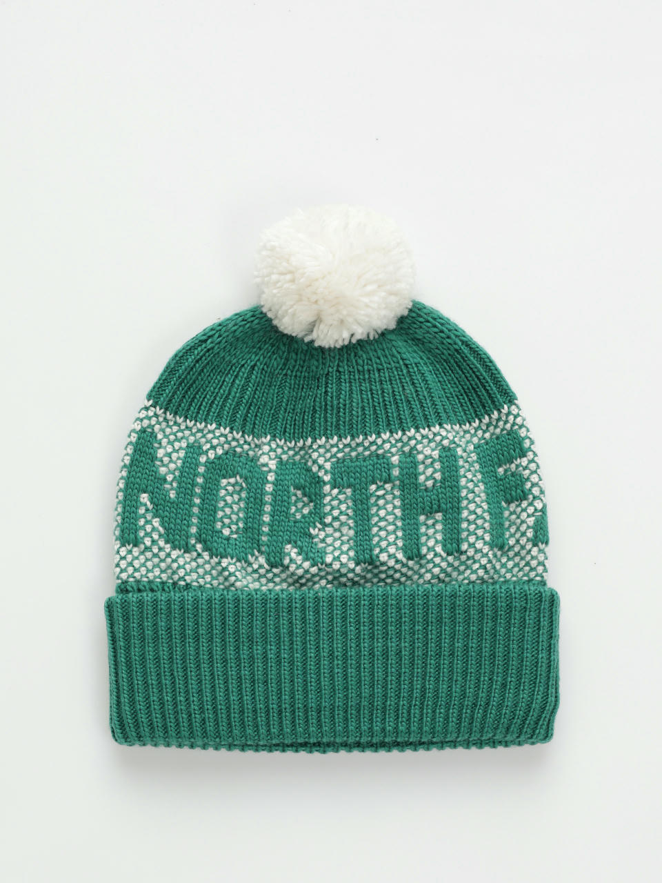 Шапка The North Face Retro Cabin (evergreen/white dune)