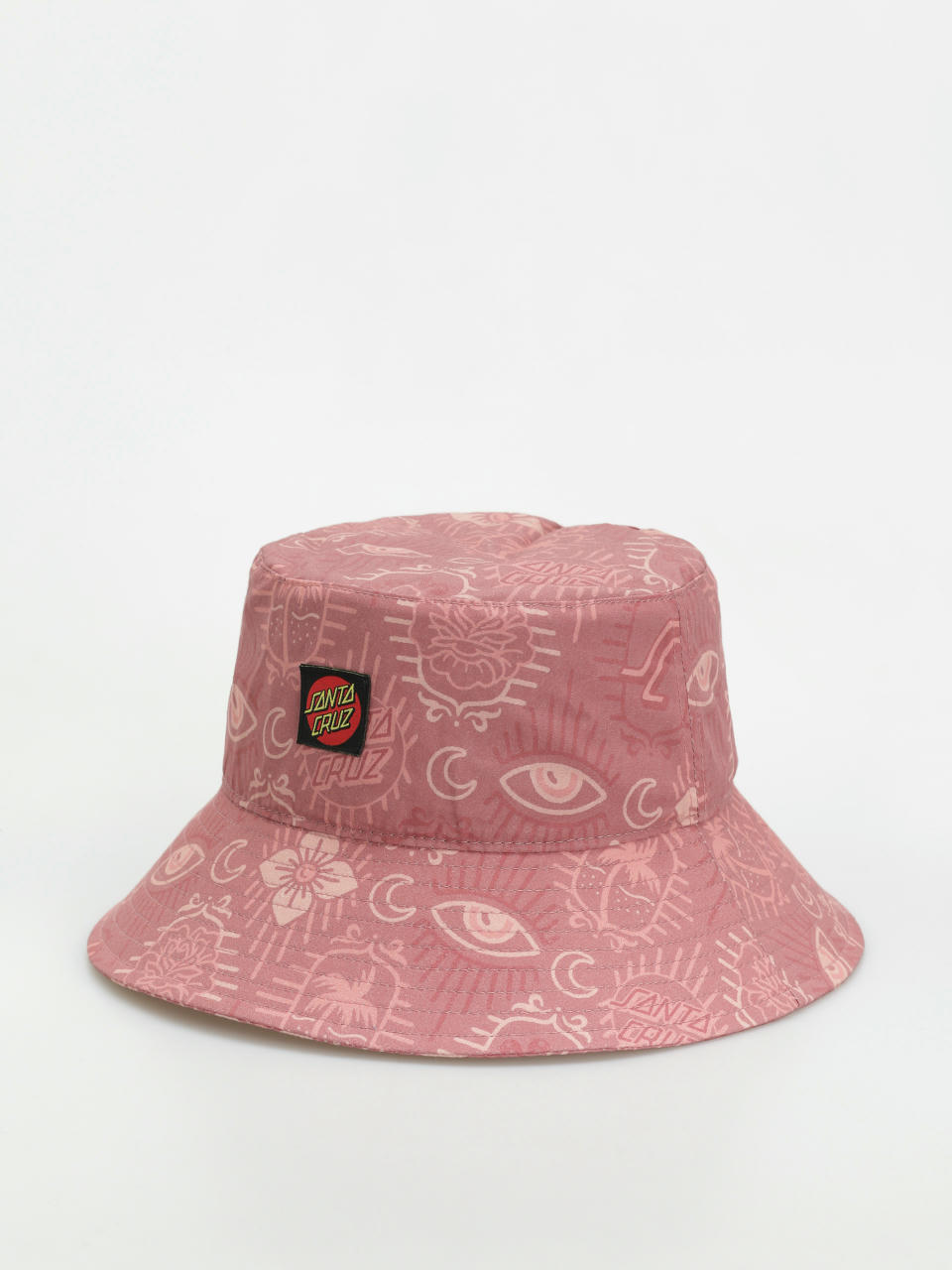 Шапка с периферия Santa Cruz Classic Tie Bucket Hat Wmn (red patchwork)