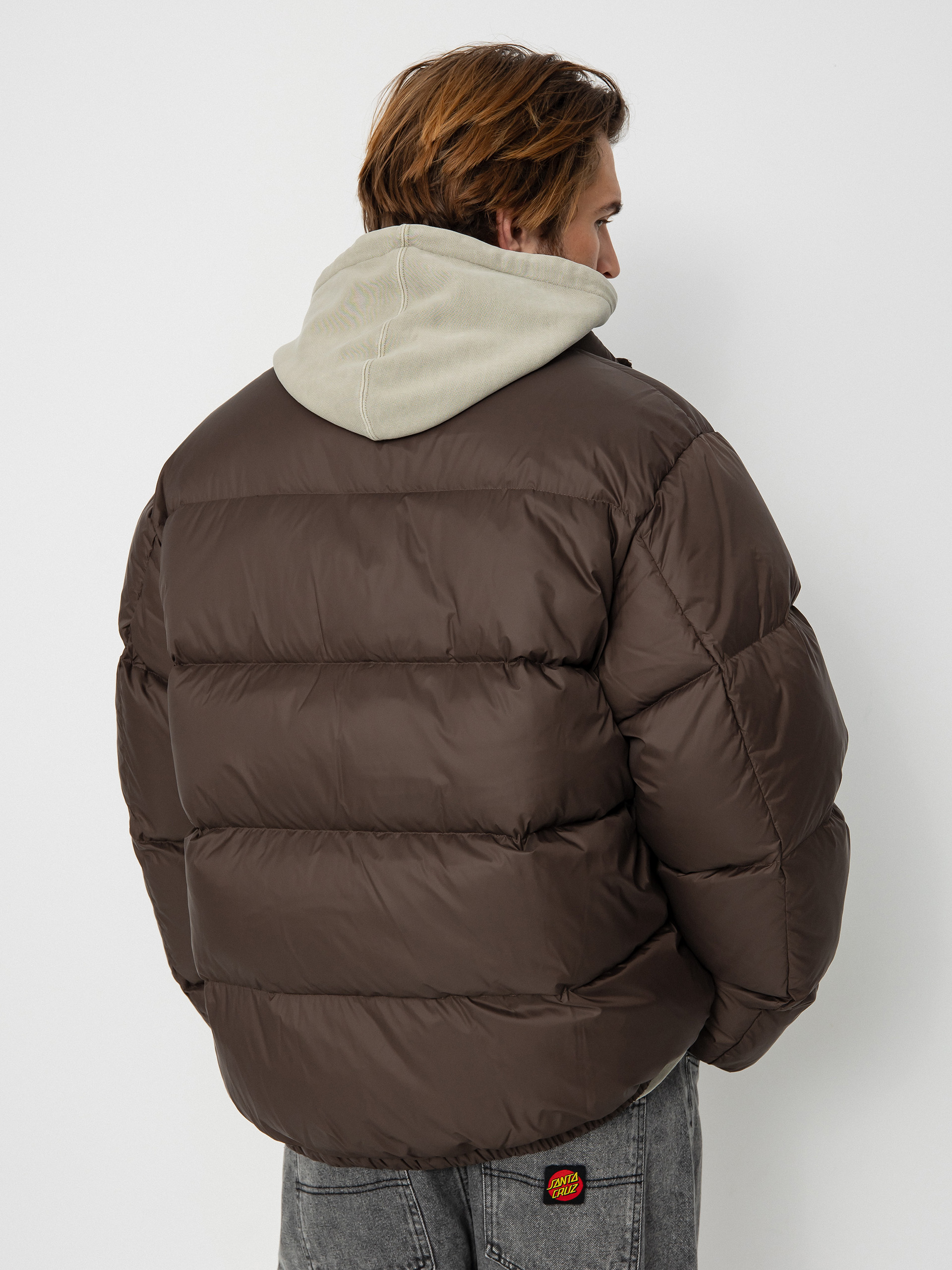 Яке Gramicci Down Puffer (dark brown)