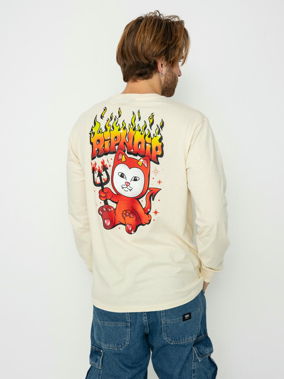 Блуза RipNDip Scary Cute (natural)