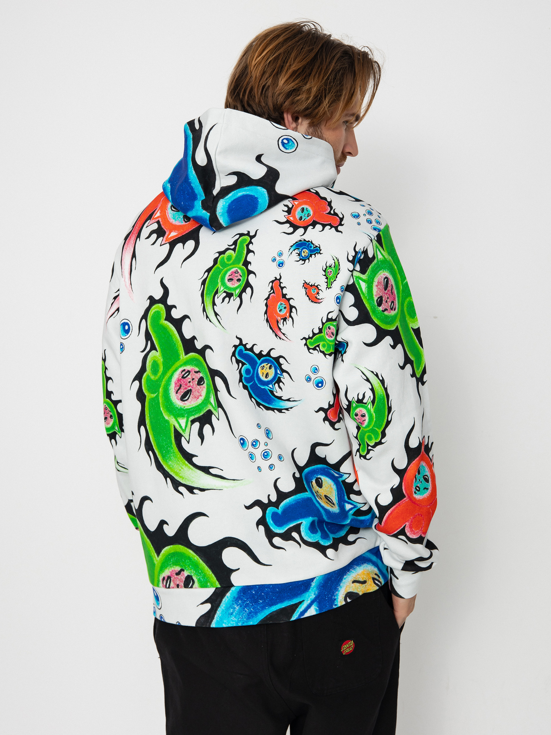 Суитшърт с качулка RipNDip Ember HD (dusty grey)